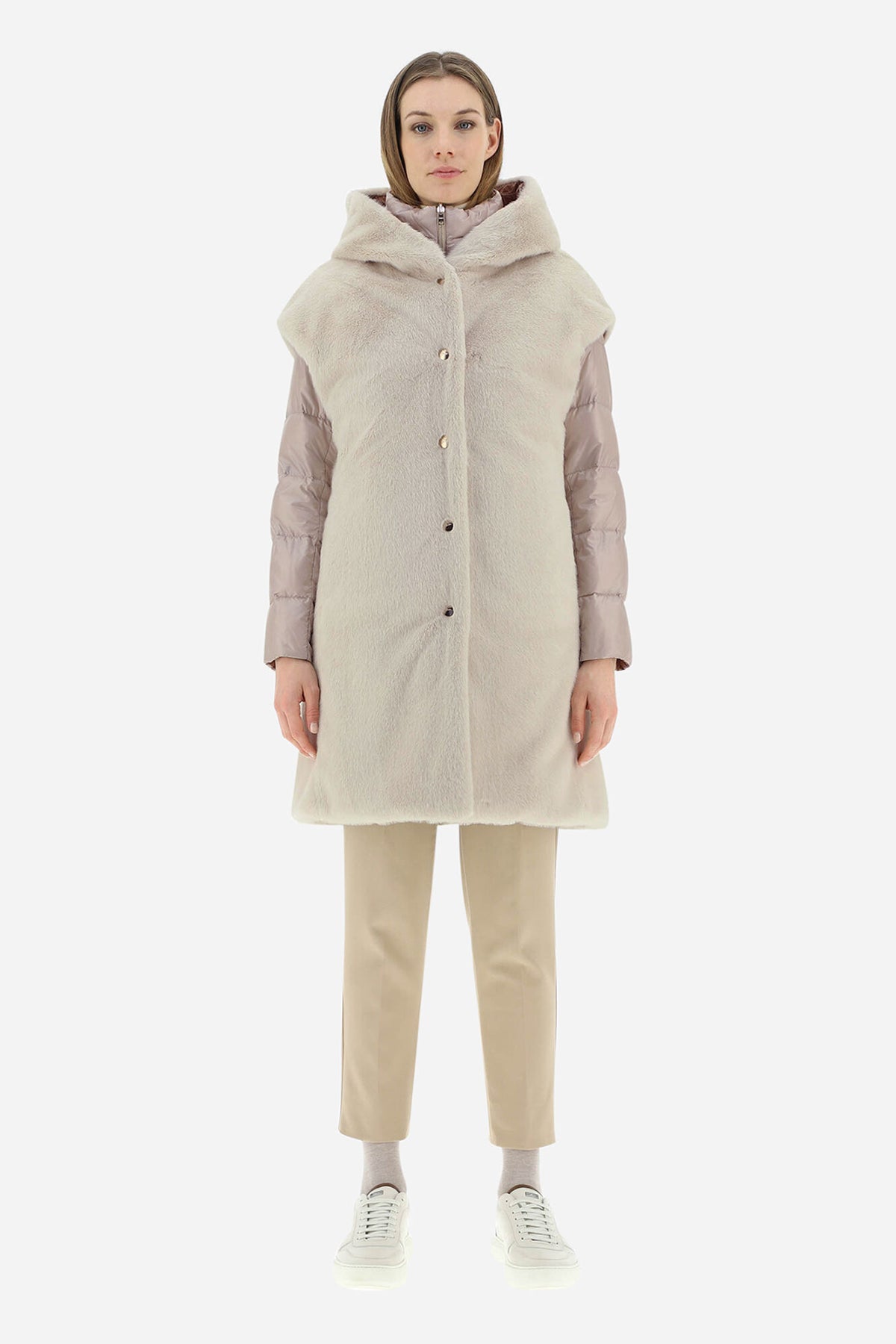 Herno Çift Taraflı Kapüşonlu Kaban-Libas Trendy Fashion Store