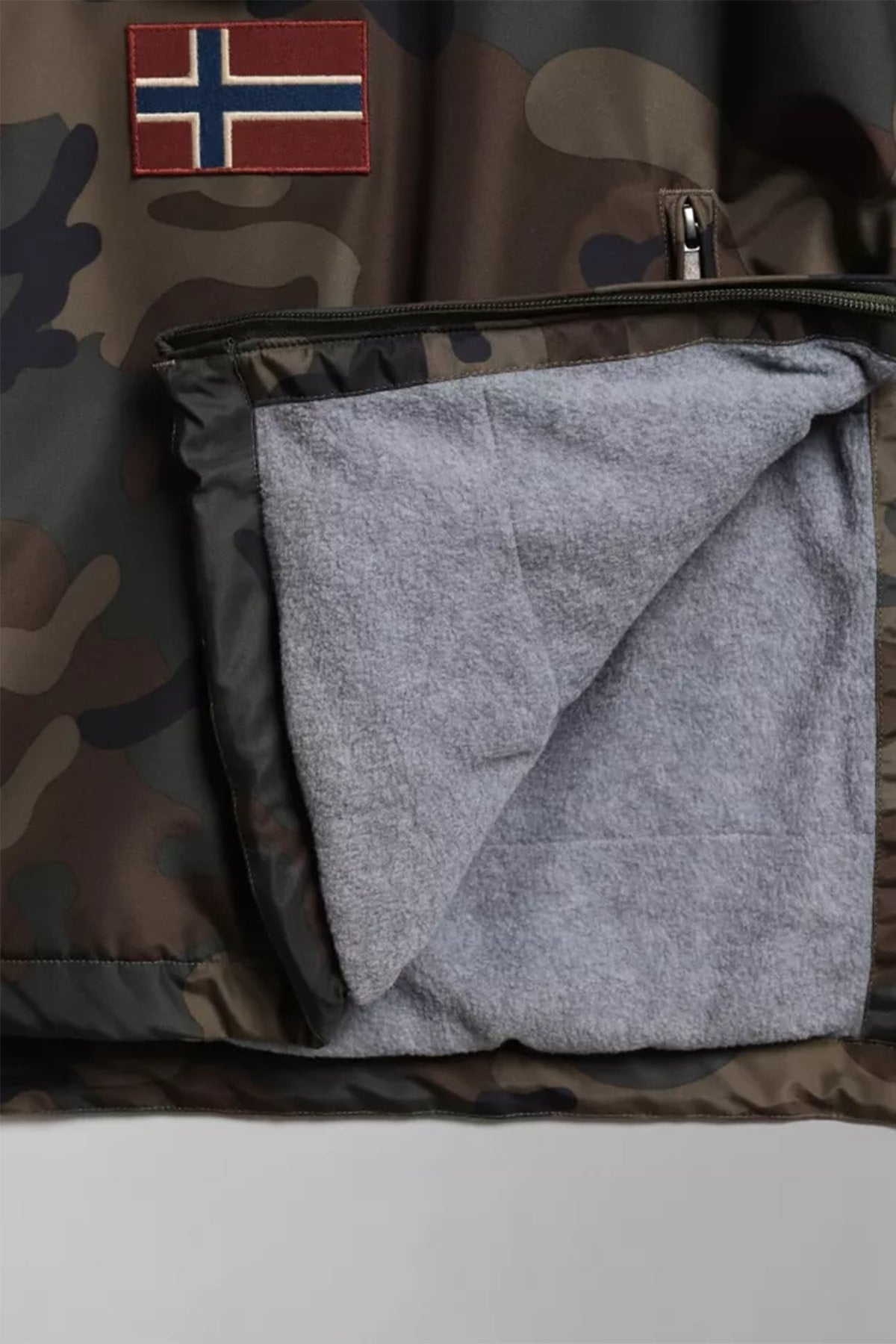 Napapijri Rainforest Kanguru Cepli Kamuflaj Anorak Mont-Libas Trendy Fashion Store