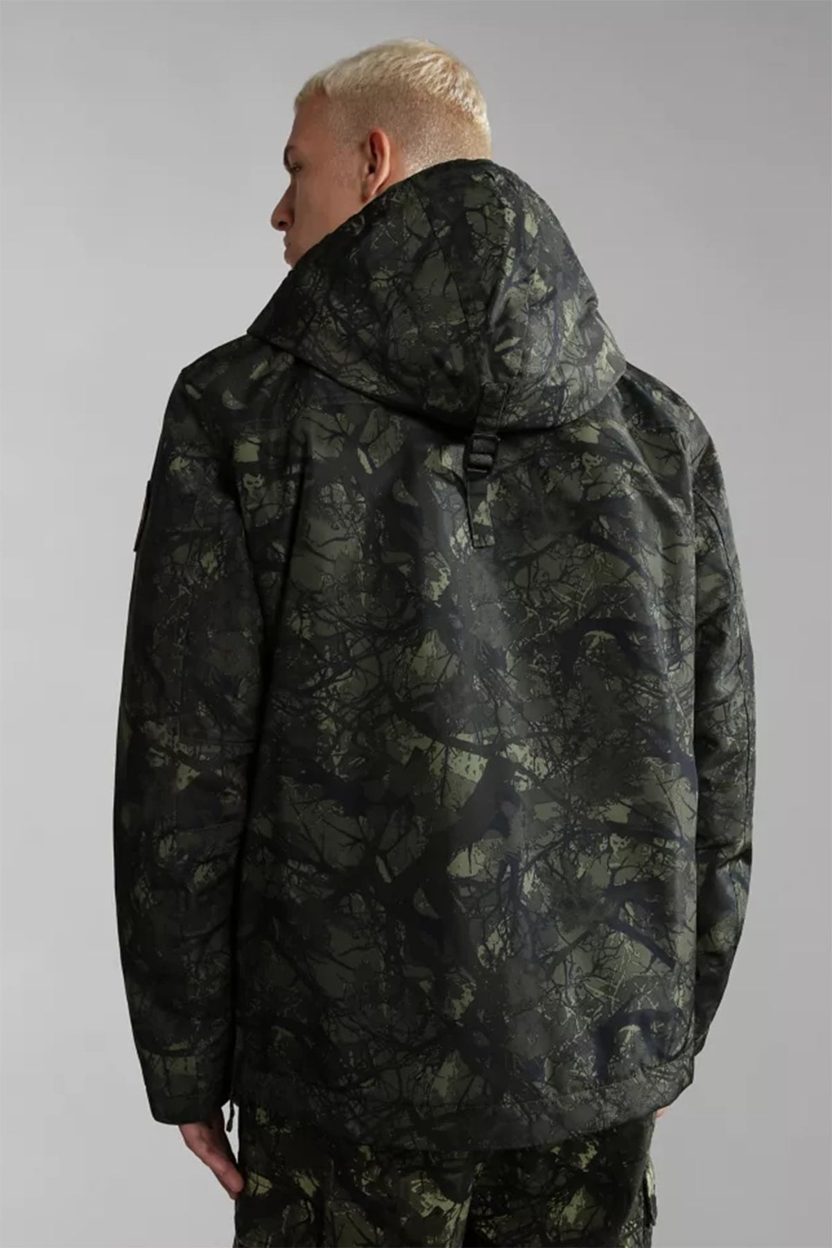 Napapijri Rainforest Kanguru Cepli Kamuflaj Anorak Mont-Libas Trendy Fashion Store