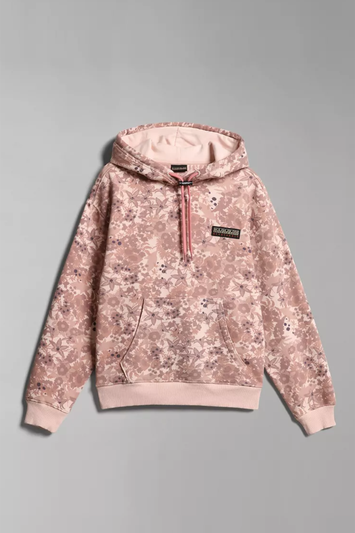 Napapijri Çiçek Desenli Kapüşonlu Sweatshirt-Libas Trendy Fashion Store