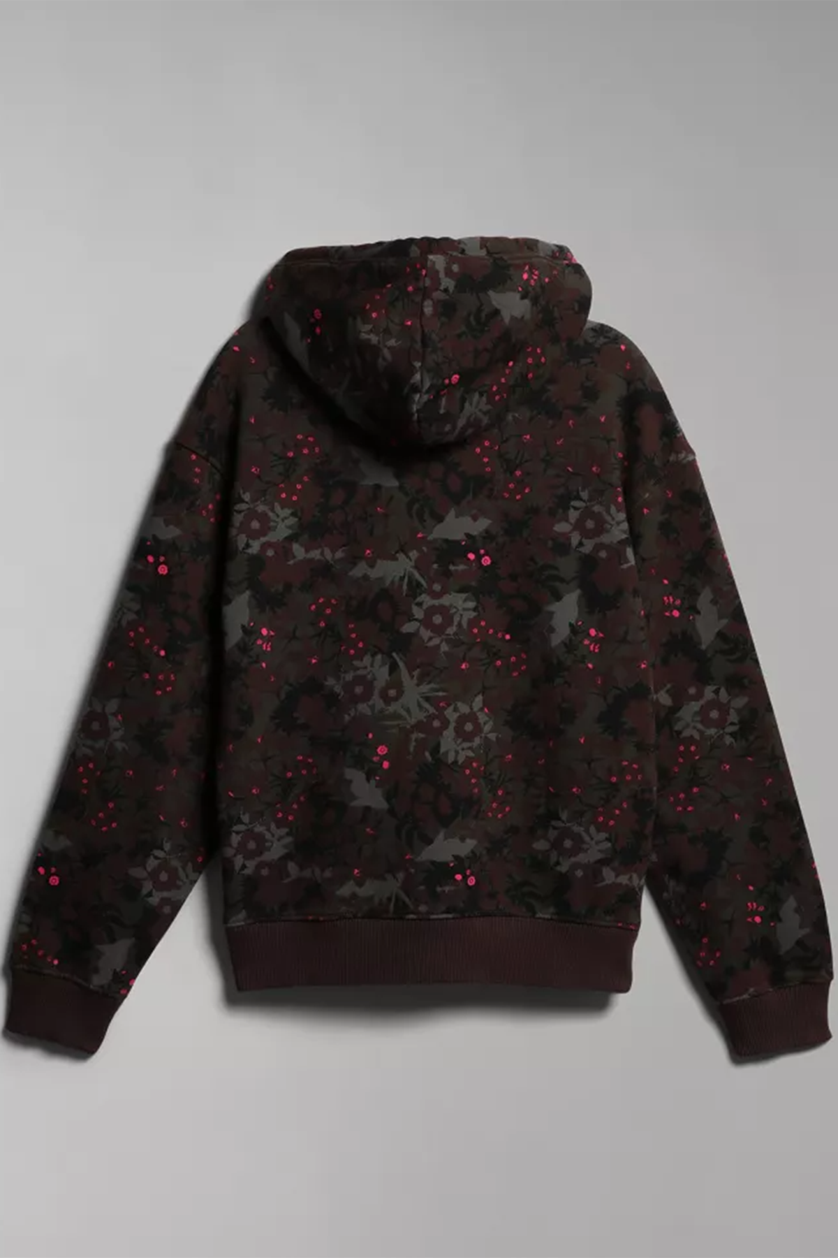 Napapijri Çiçek Desenli Kapüşonlu Sweatshirt-Libas Trendy Fashion Store