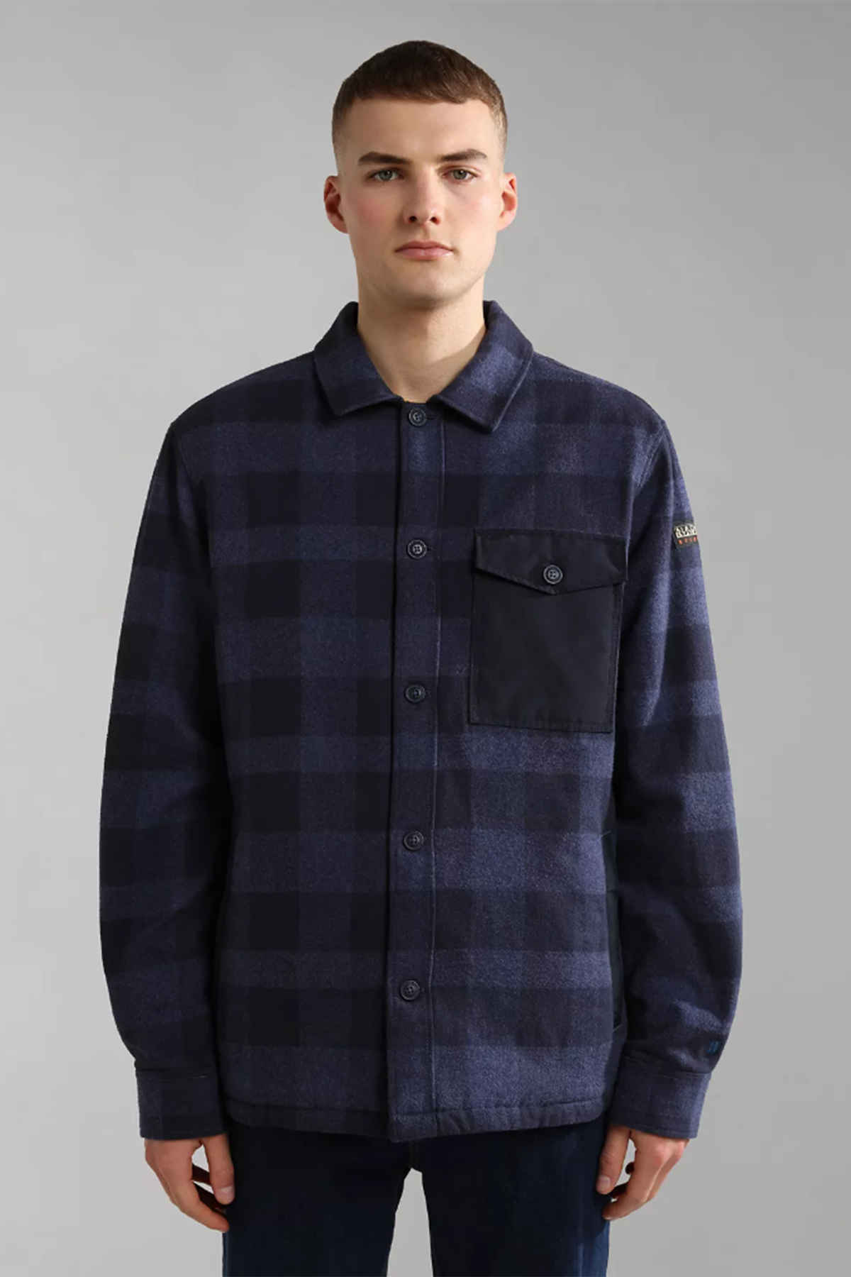 Napapijri Ekoseli Cep Detaylı Gömlek Ceket-Libas Trendy Fashion Store