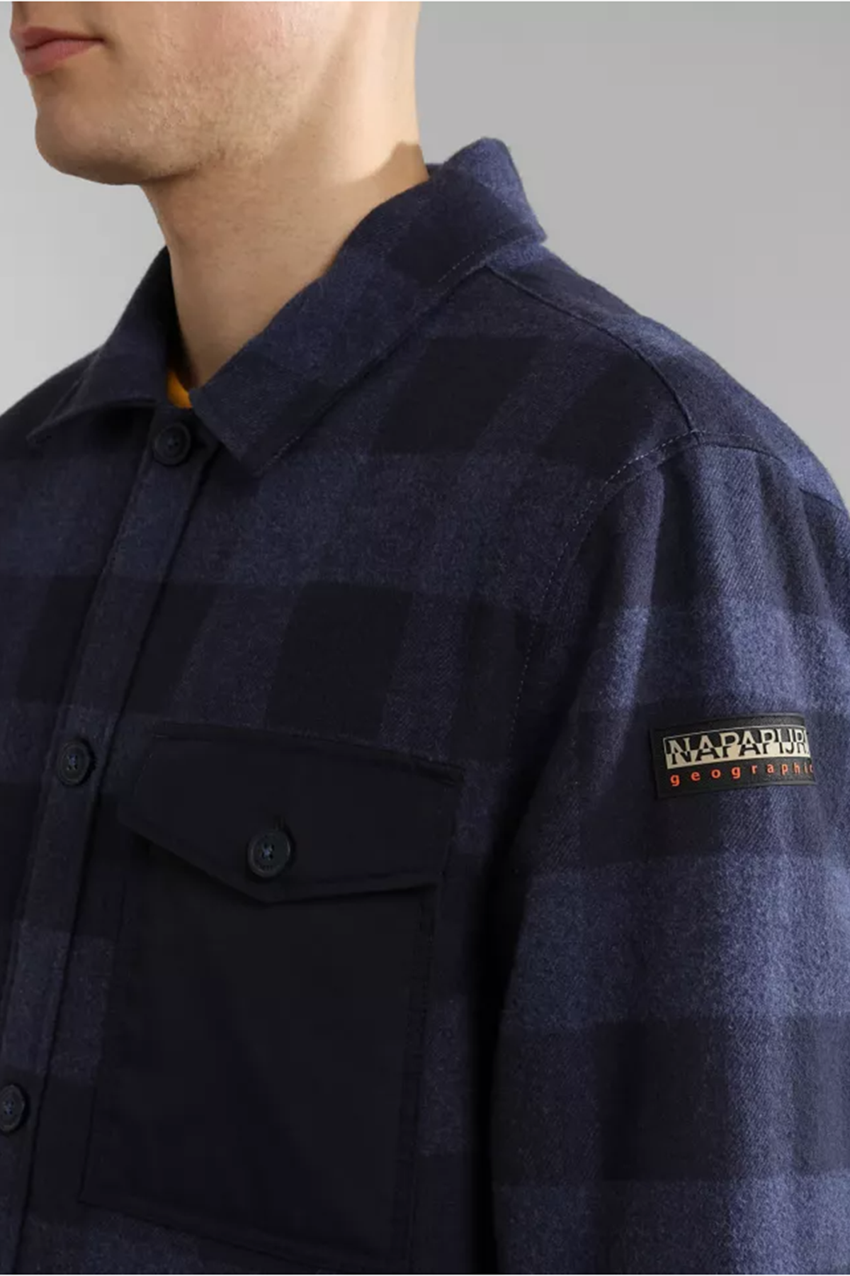 Napapijri Ekoseli Cep Detaylı Gömlek Ceket-Libas Trendy Fashion Store