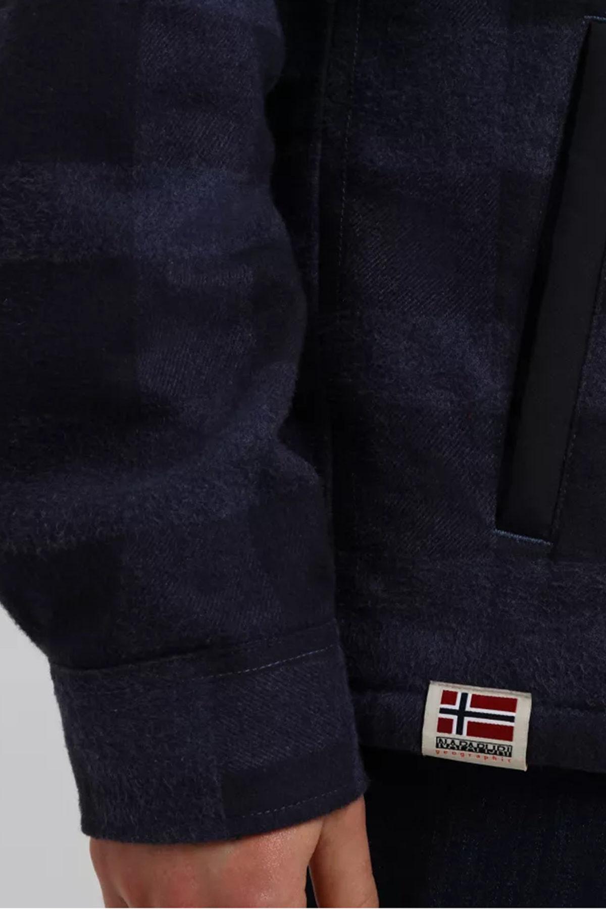 Napapijri Ekoseli Cep Detaylı Gömlek Ceket-Libas Trendy Fashion Store