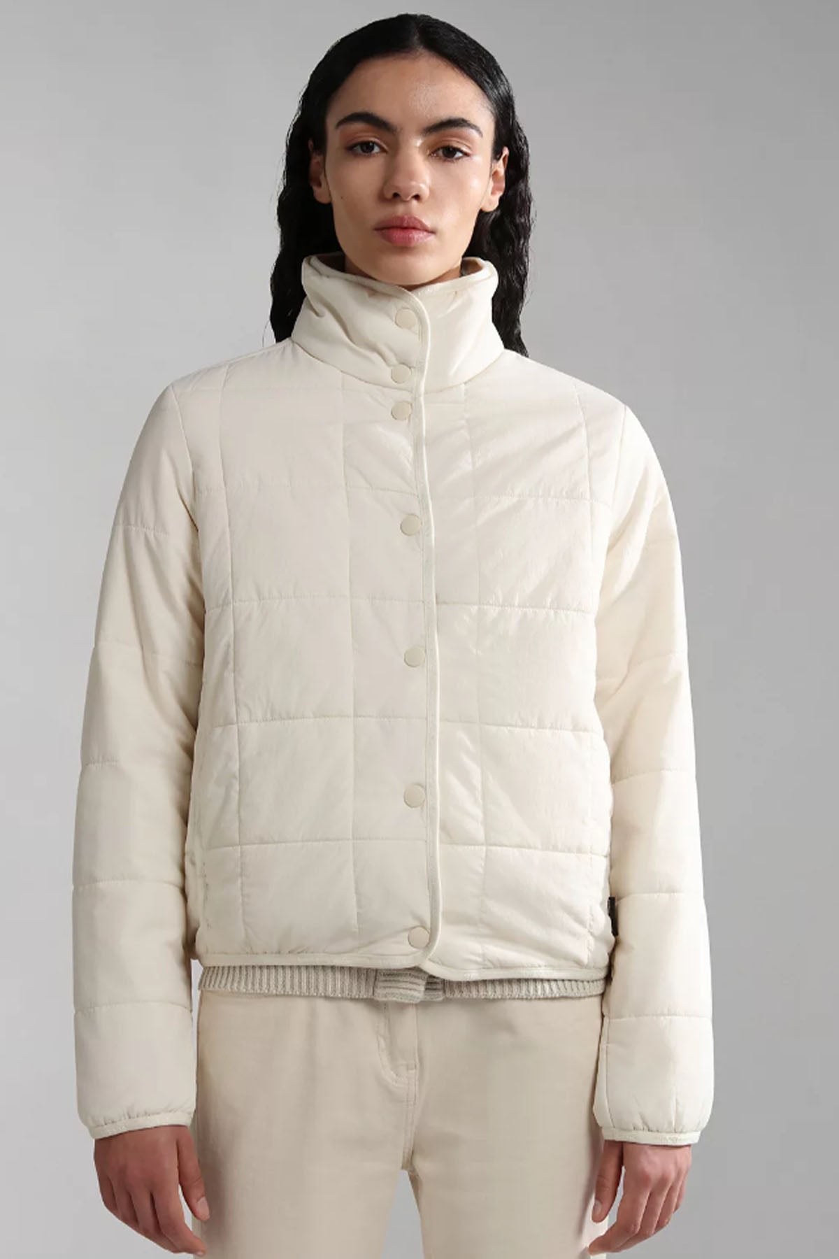 Napapijri Soderman Dik Yaka İnce Puffer Mont-Libas Trendy Fashion Store