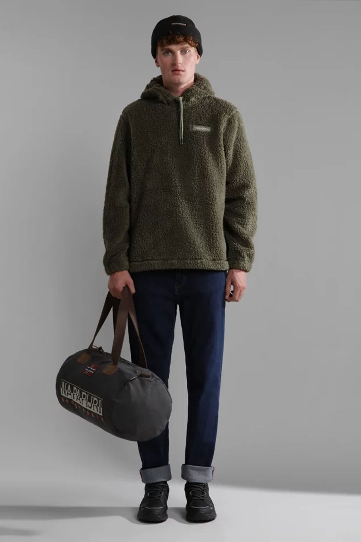 Napapijri Morgex Kapüşonlu Polar Sweatshirt-Libas Trendy Fashion Store