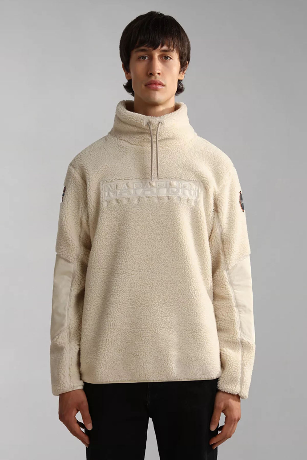 Napapijri Teide Dik Yaka Polar Sweatshirt-Libas Trendy Fashion Store