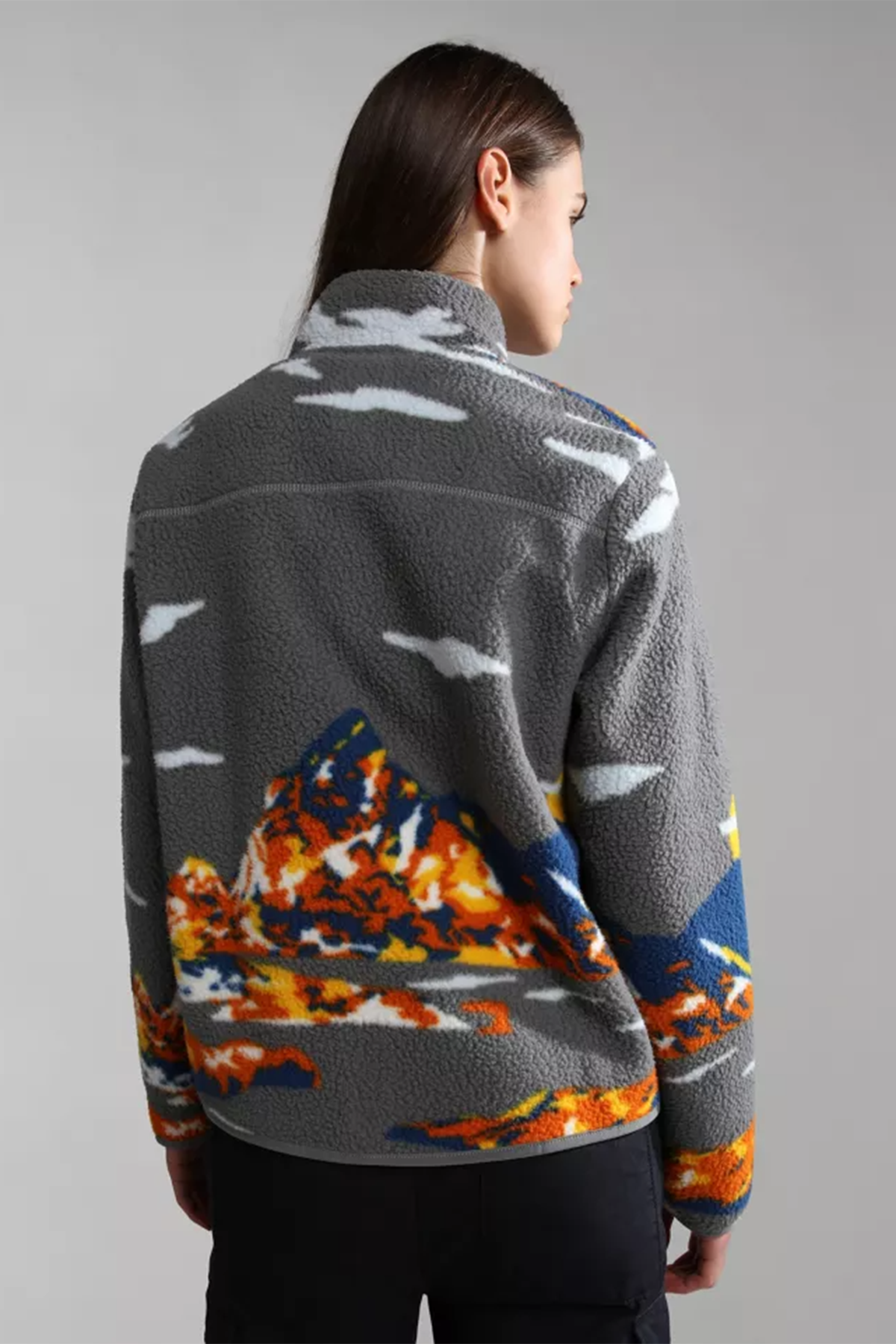 Napapijri Dik Yaka Polar Sweatshirt Ceket-Libas Trendy Fashion Store