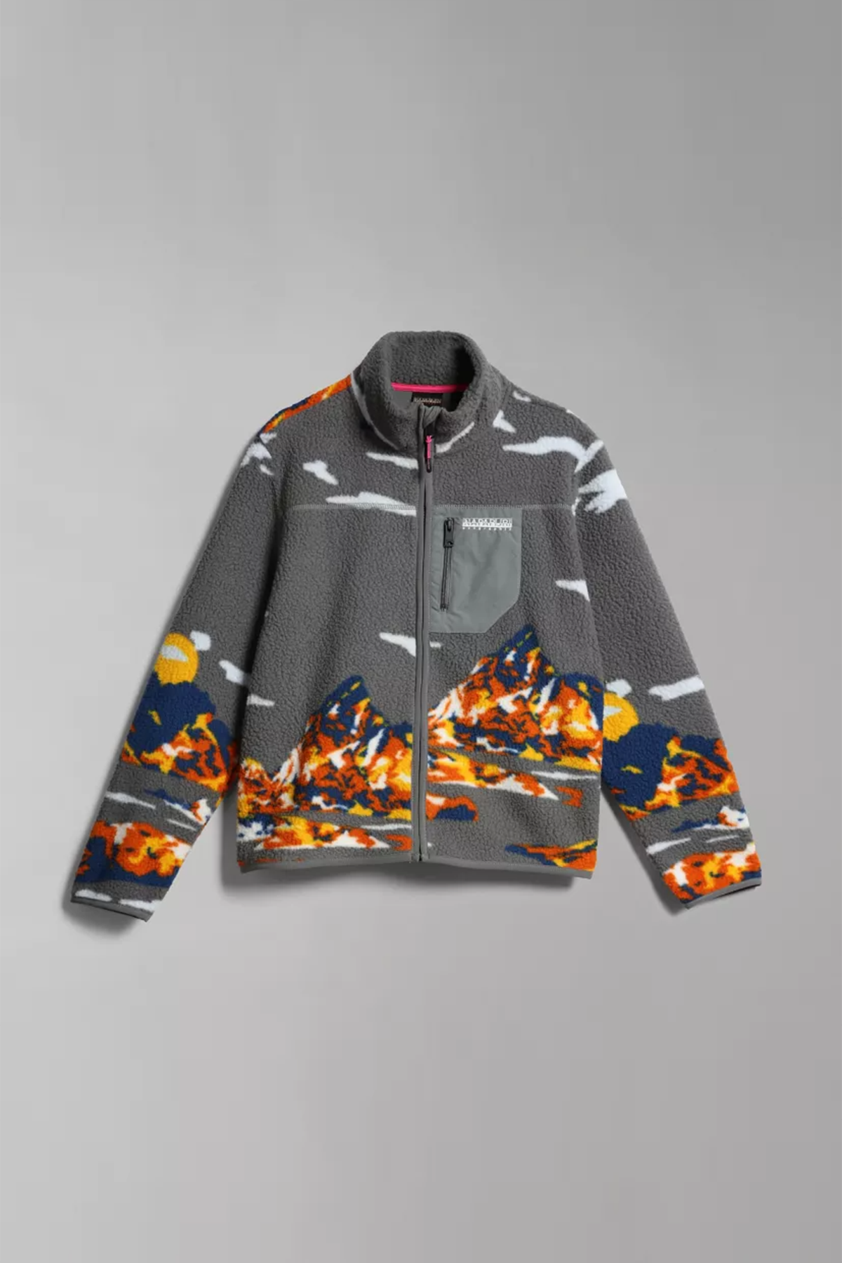 Napapijri Dik Yaka Polar Sweatshirt Ceket-Libas Trendy Fashion Store