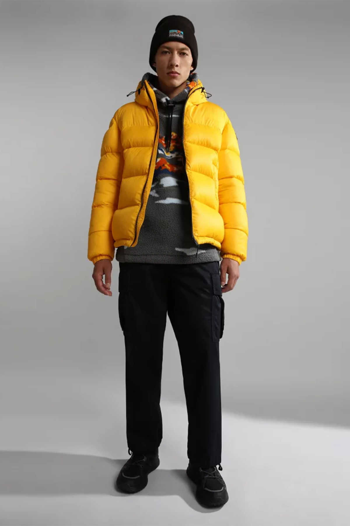 Napapijri Kapüşonlu Polar Sweatshirt-Libas Trendy Fashion Store