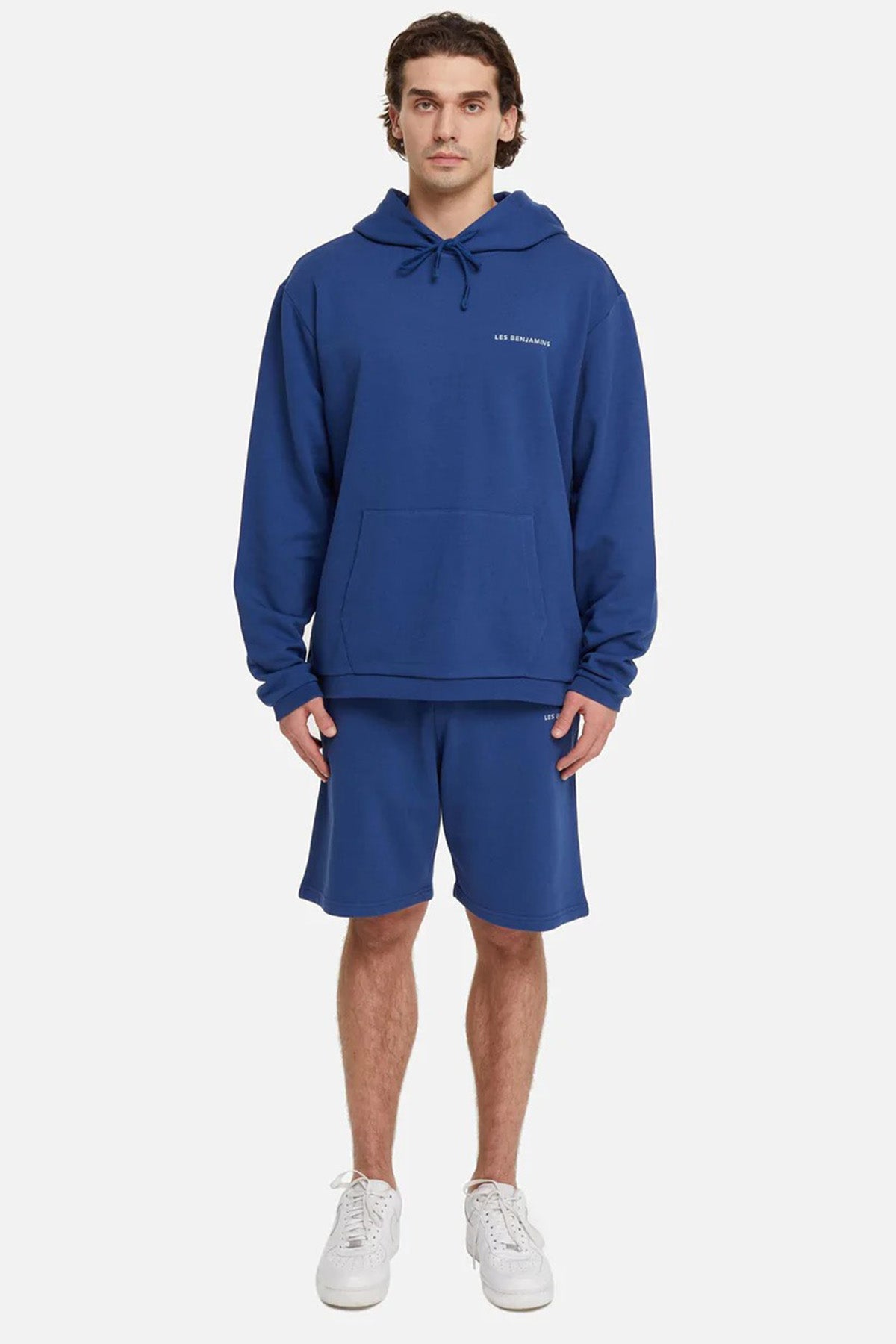 Les Benjamins Logolu Kapüşonlu Sweatshirt-Libas Trendy Fashion Store