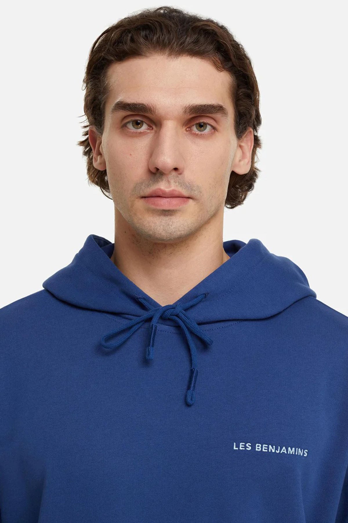 Les Benjamins Logolu Kapüşonlu Sweatshirt-Libas Trendy Fashion Store