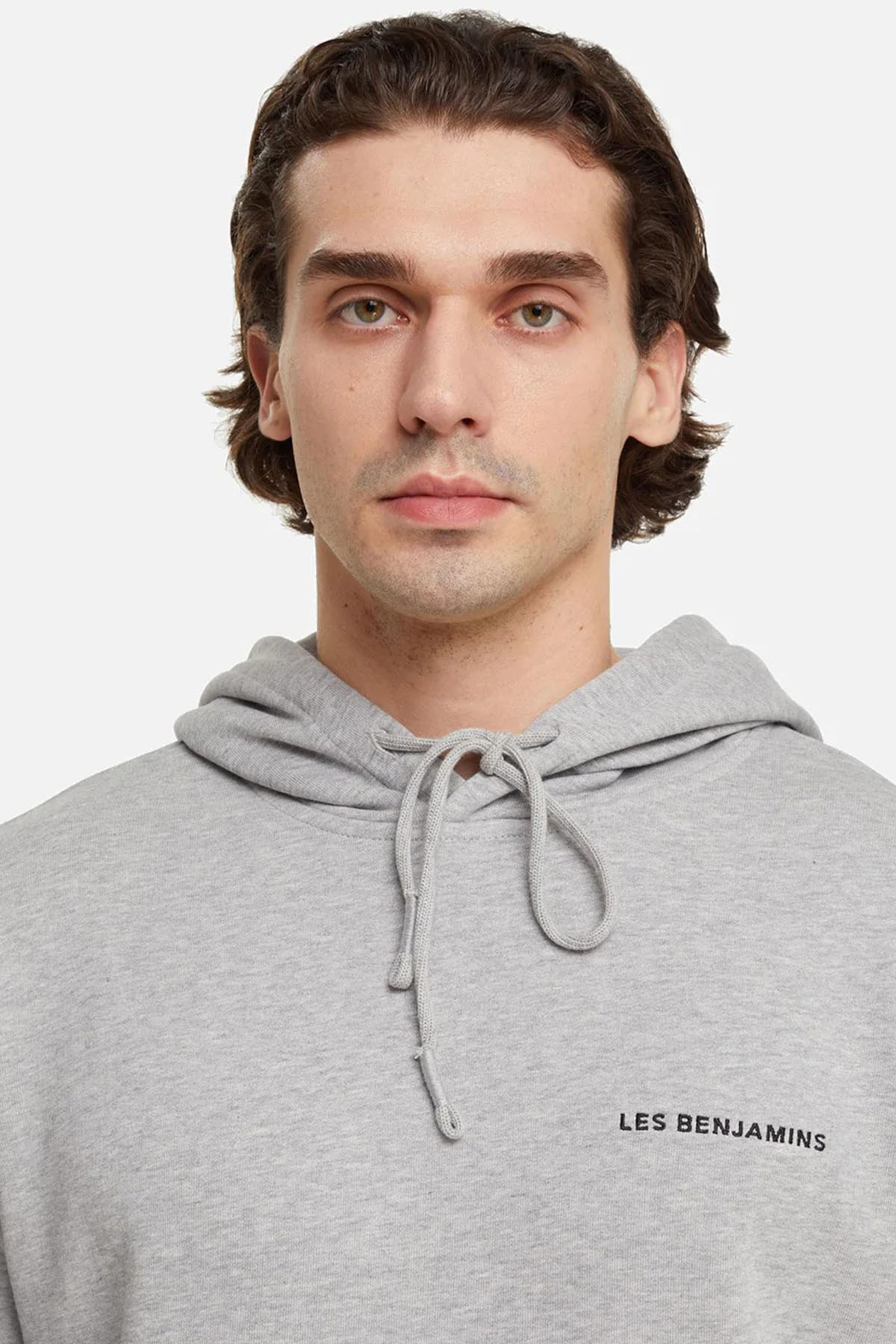 Les Benjamins Logolu Kapüşonlu Sweatshirt-Libas Trendy Fashion Store