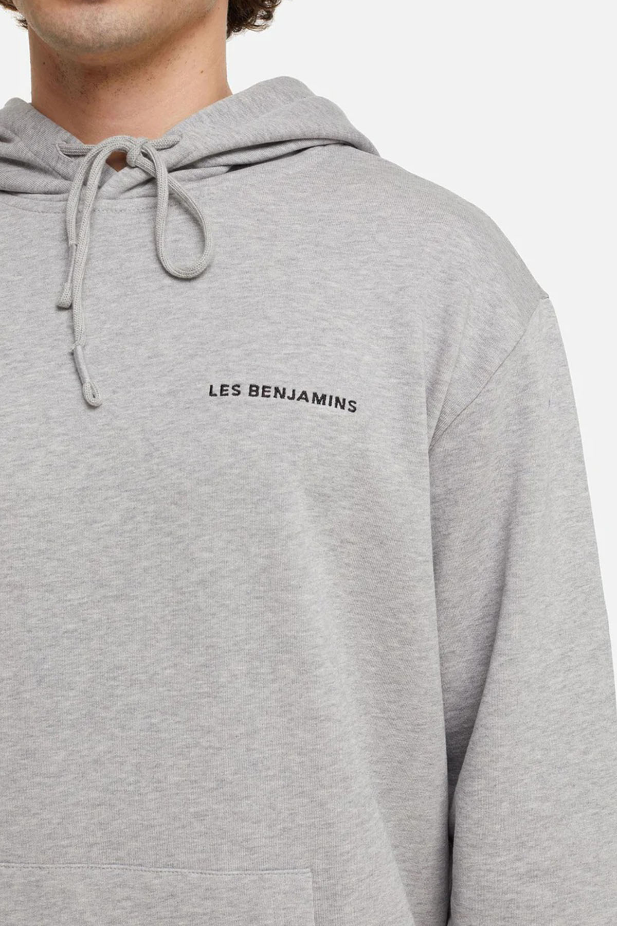 Les Benjamins Logolu Kapüşonlu Sweatshirt-Libas Trendy Fashion Store