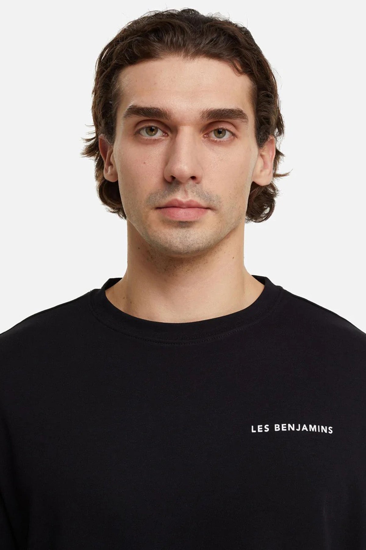 Les Benjamins Logolu Geniş Kesim T-shirt-Libas Trendy Fashion Store