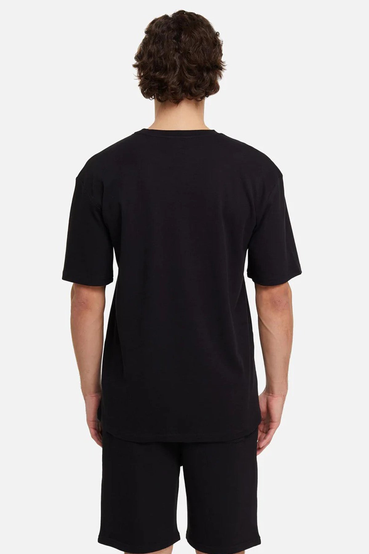 Les Benjamins Yuvarlak Yaka Logolu T-shirt-Libas Trendy Fashion Store