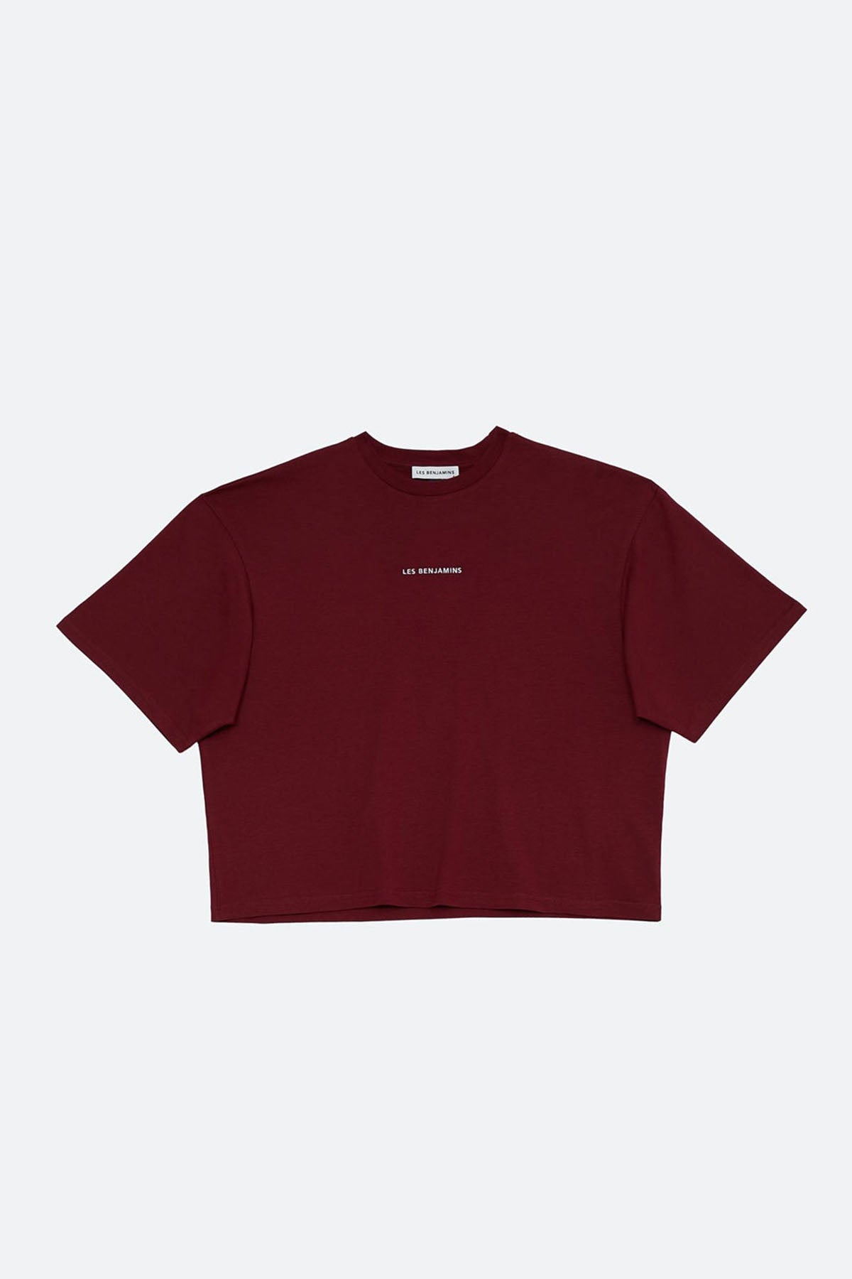 Les Benjamins Geniş Kesim Logolu Crop T-shirt-Libas Trendy Fashion Store