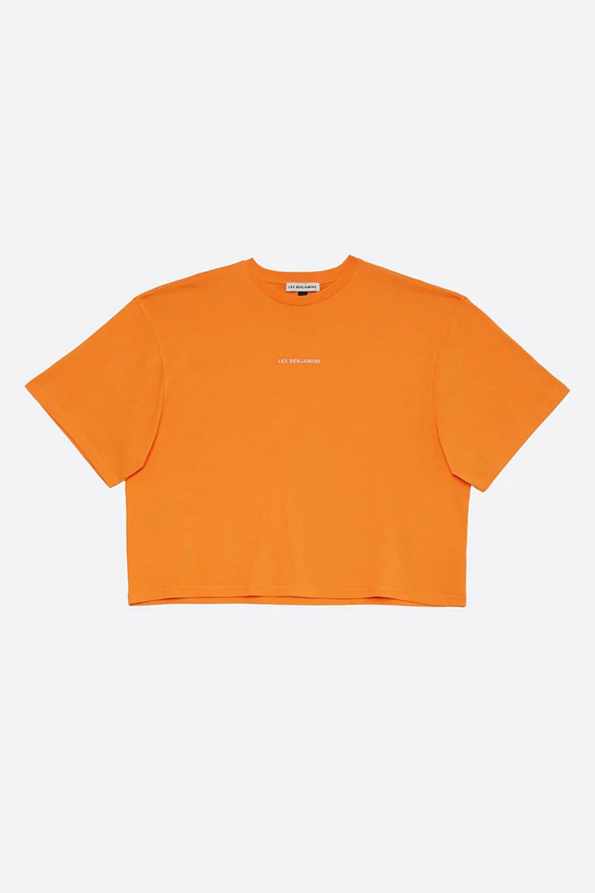 Les Benjamins Geniş Kesim Logolu Crop T-shirt-Libas Trendy Fashion Store