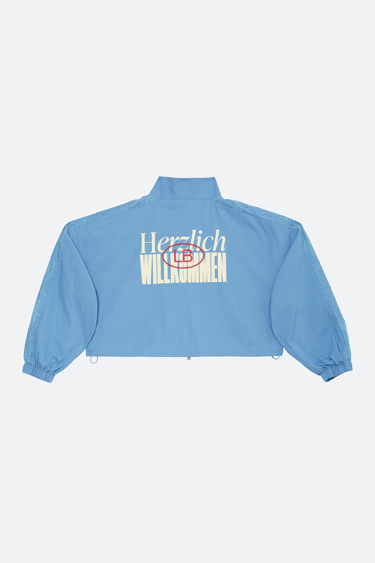 Les Benjamins Geniş Kesim Fermuarlı Crop Ceket-Libas Trendy Fashion Store