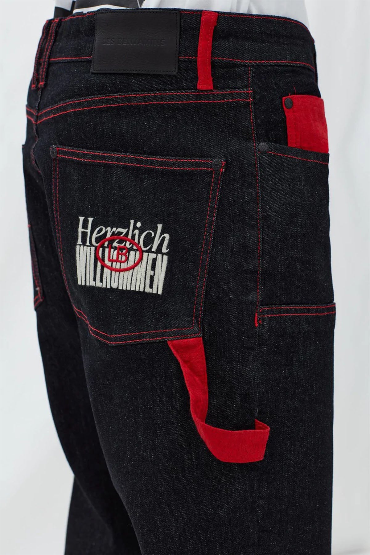 Les Benjamins Logolu Jeans-Libas Trendy Fashion Store