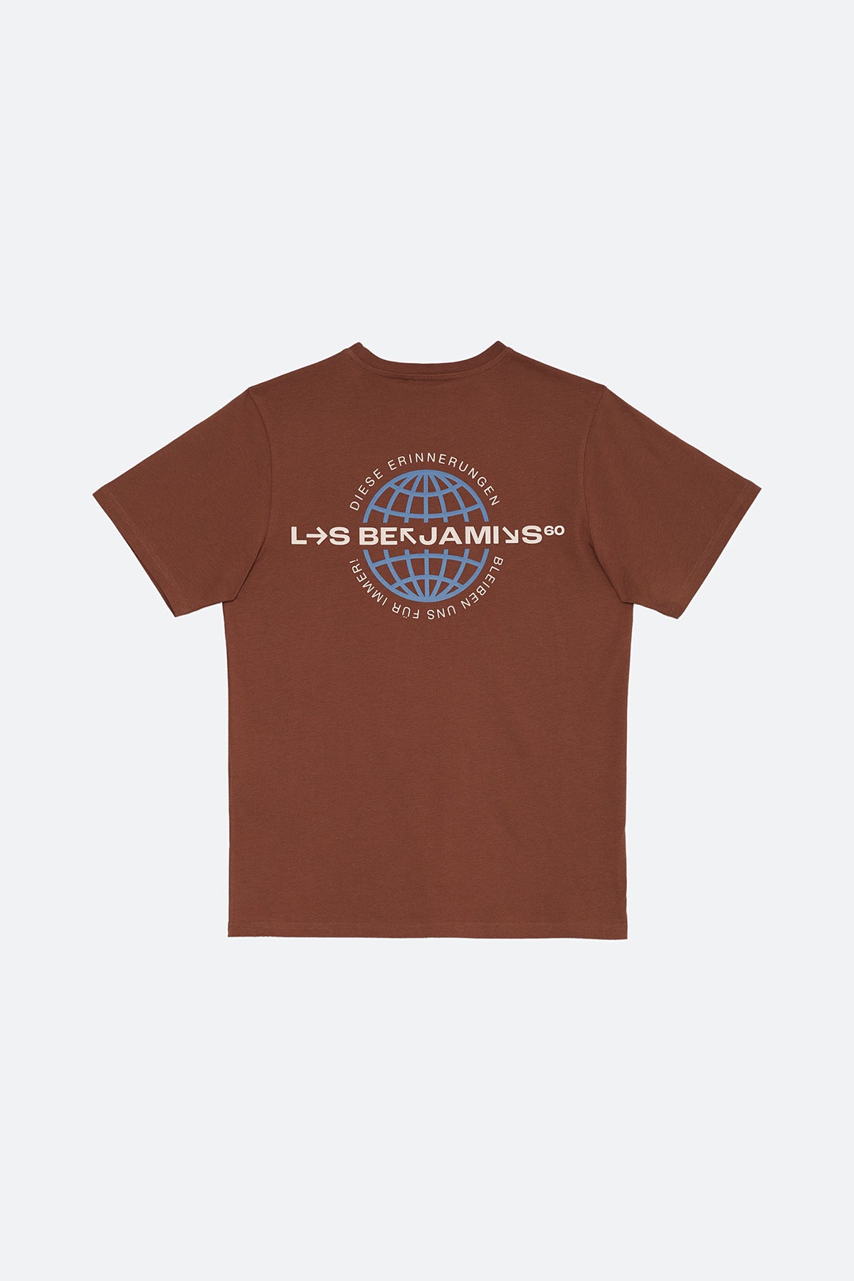 Les Benjamins Yuvarlak Yaka Logolu T-shirt-Libas Trendy Fashion Store