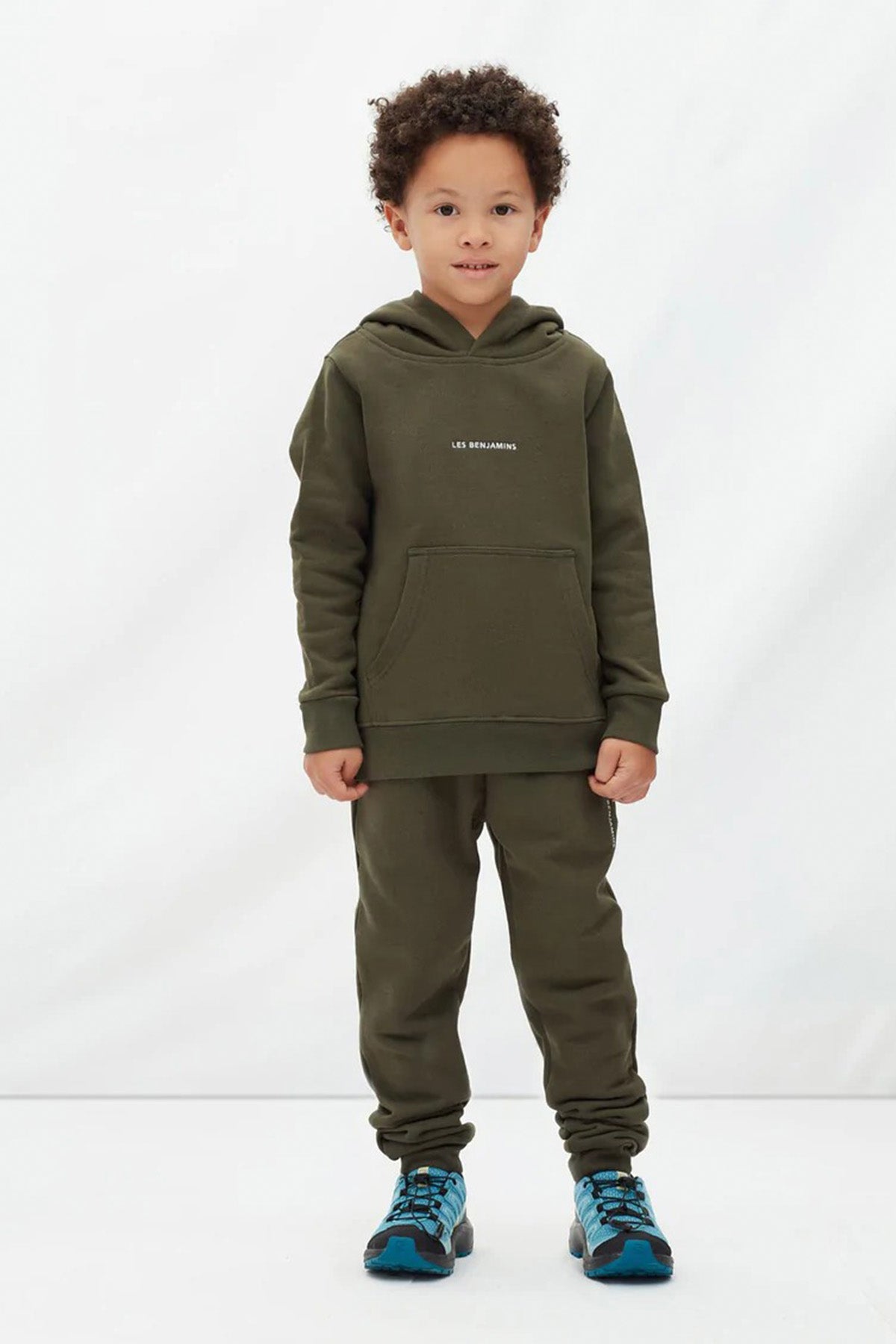 Les Benjamins Kids 6-10 Yaş Unisex Çocuk Logolu Kapüşonlu Sweatshirt-Libas Trendy Fashion Store