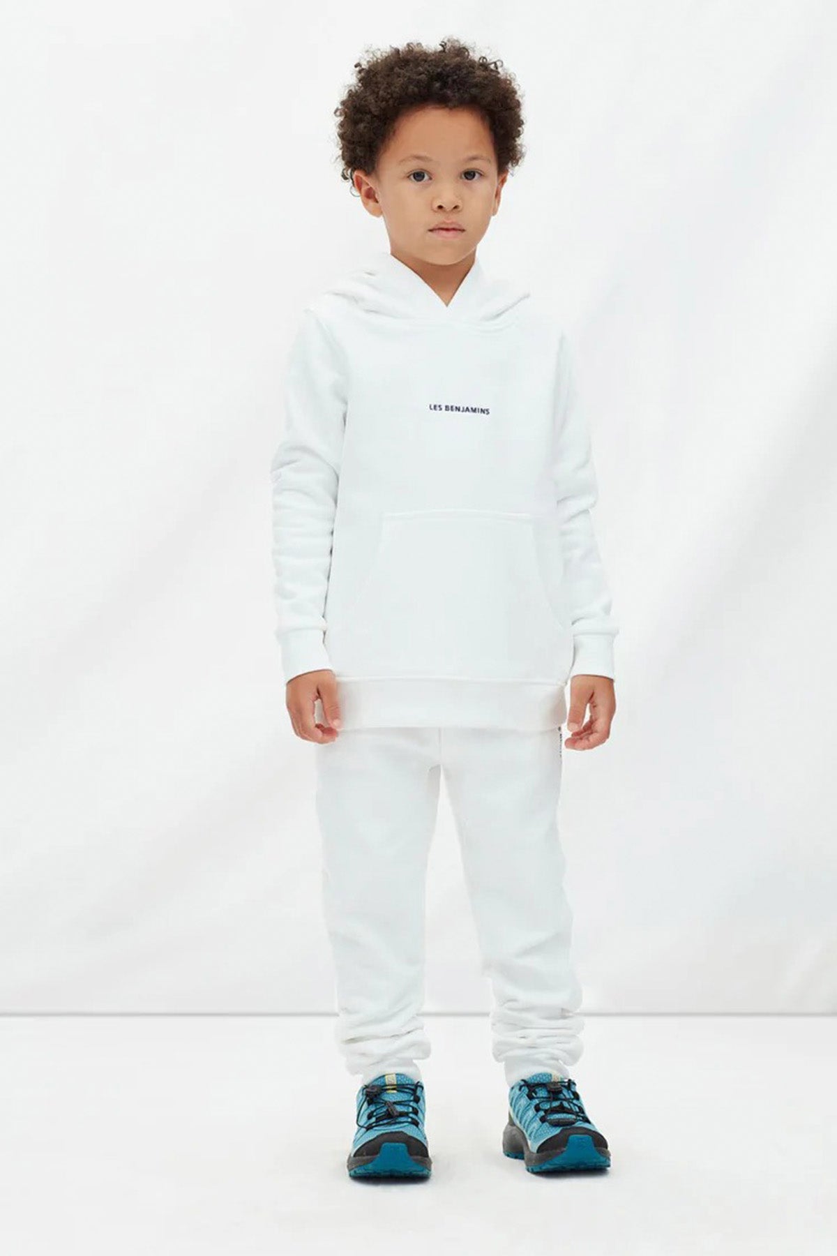 Les Benjamins Kids 6-10 Yaş Unisex Çocuk Logolu Kapüşonlu Sweatshirt-Libas Trendy Fashion Store