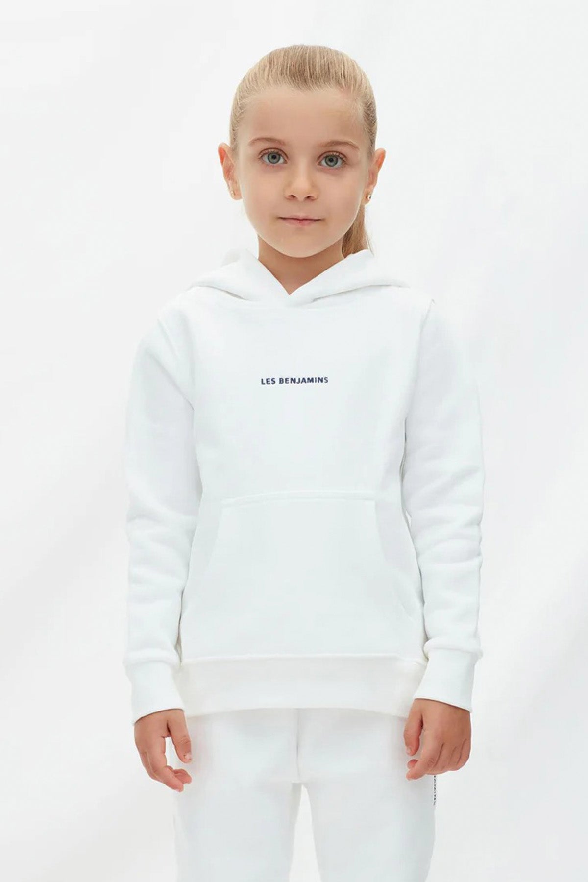 Les Benjamins Kids 6-10 Yaş Unisex Çocuk Logolu Kapüşonlu Sweatshirt-Libas Trendy Fashion Store