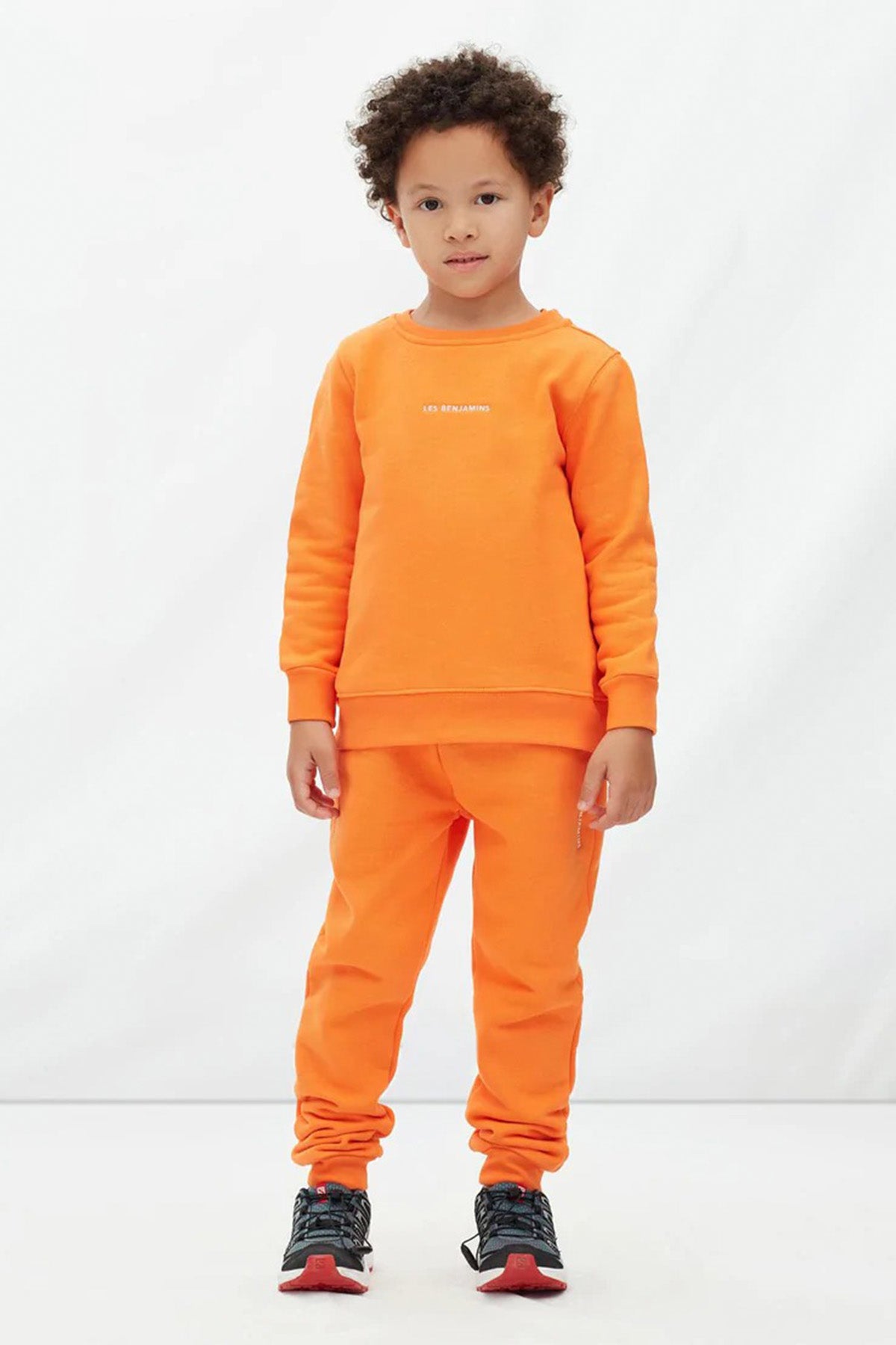 Les Benjamins Kids 3-5 Yaş Unisex Çocuk Logolu Sweatshirt-Libas Trendy Fashion Store