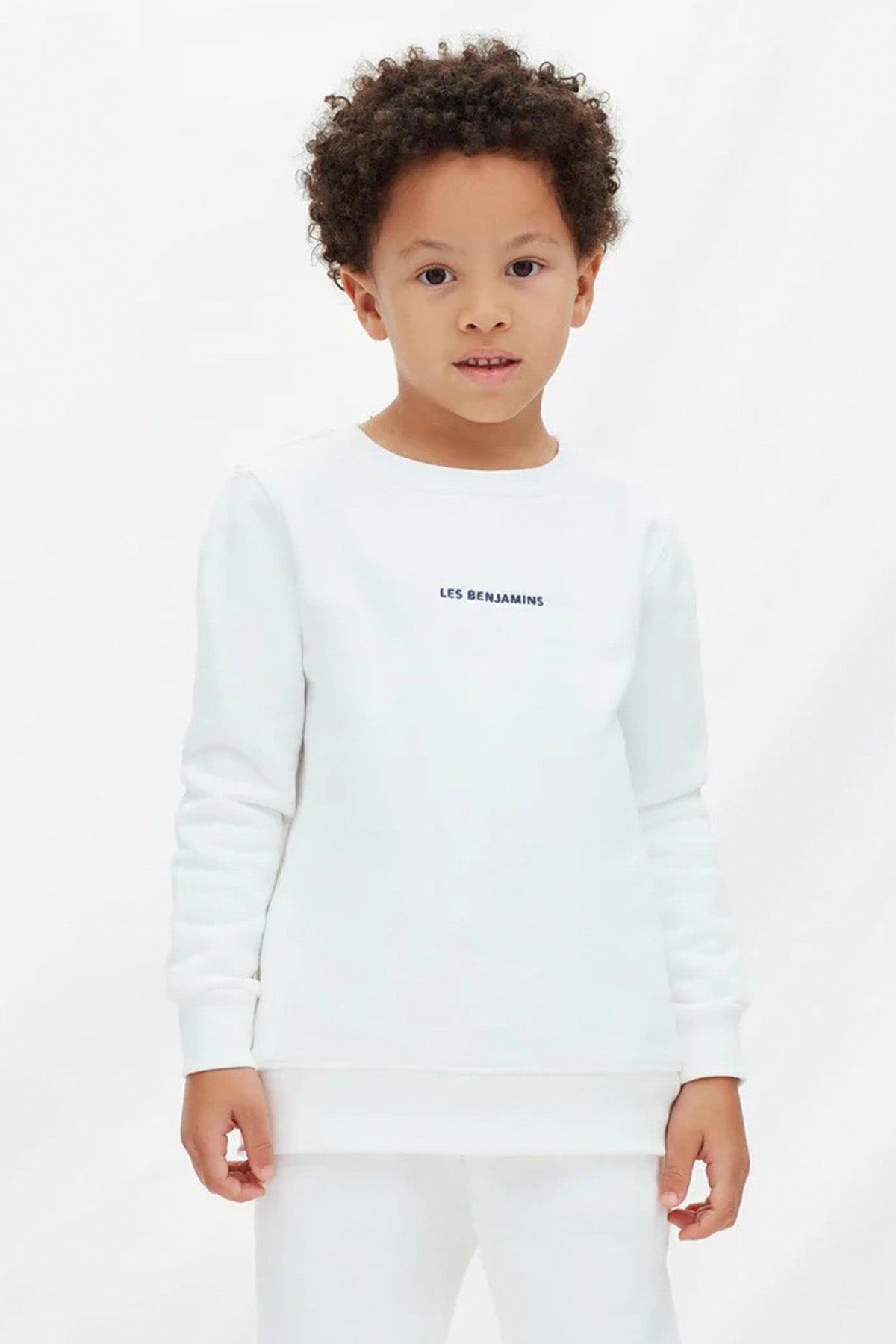 Les Benjamins Kids 3-6 Yaş Unisex Çocuk Logolu Sweatshirt-Libas Trendy Fashion Store