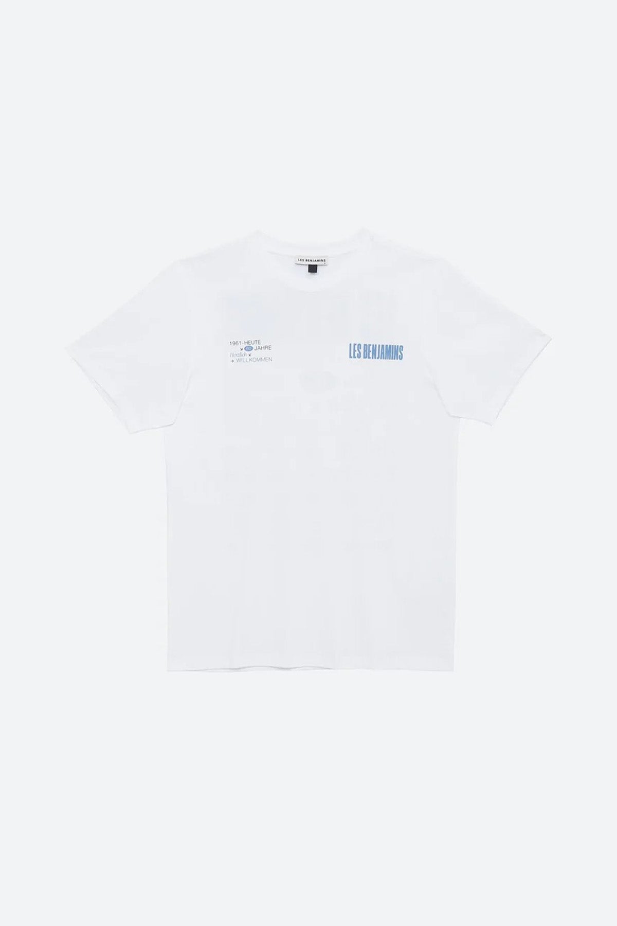 Les Benjamins Yuvarlak Yaka Logolu T-shirt-Libas Trendy Fashion Store