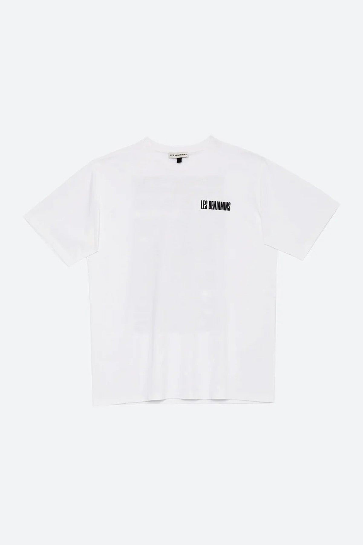 Les Benjamins Yuvarlak Yaka Logolu T-shirt-Libas Trendy Fashion Store