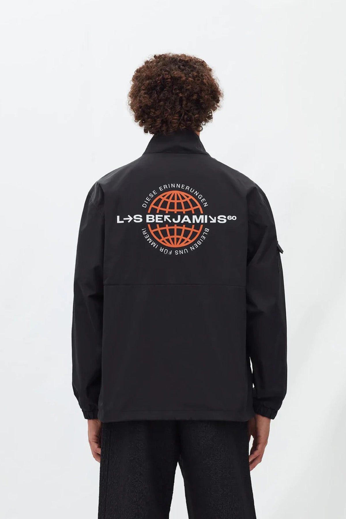 Les Benjamins Logolu Yarım Fermuarlı Anorak Ceket-Libas Trendy Fashion Store