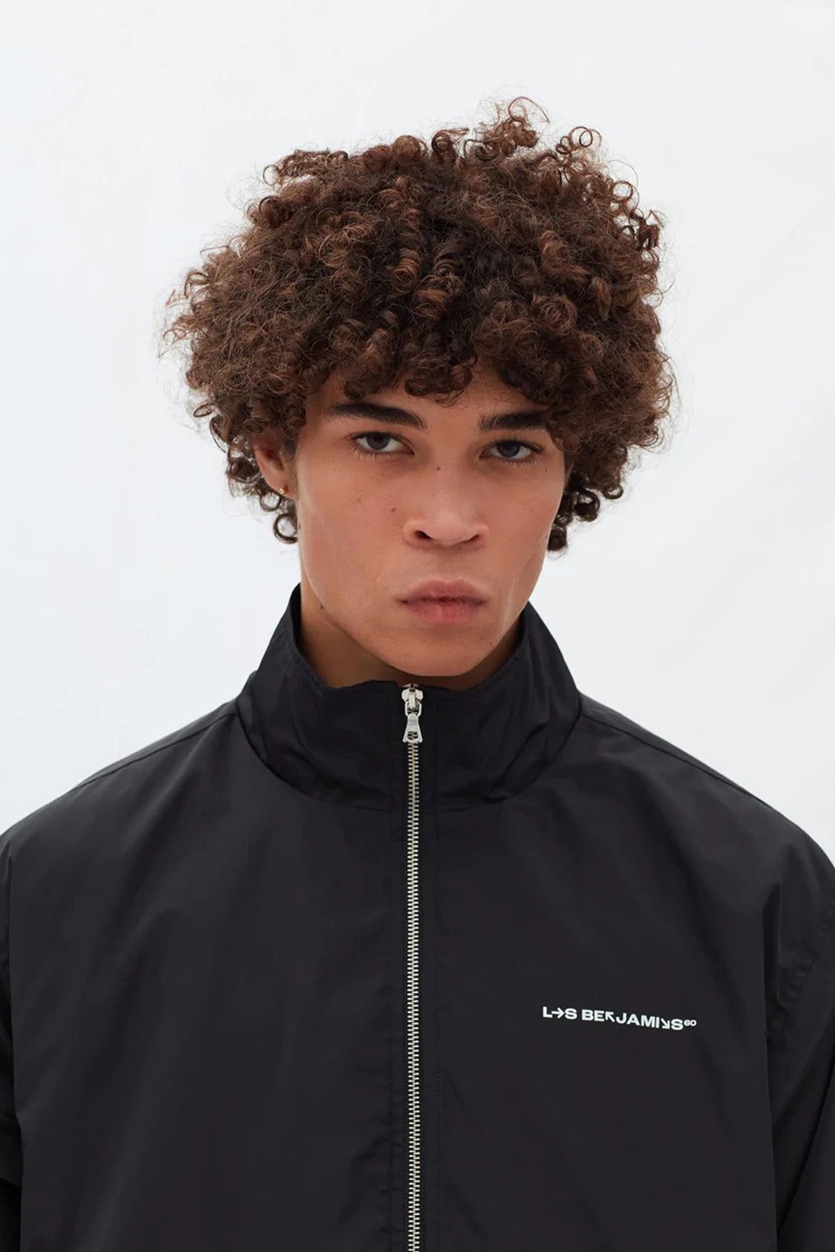 Les Benjamins Logolu Yarım Fermuarlı Anorak Ceket-Libas Trendy Fashion Store