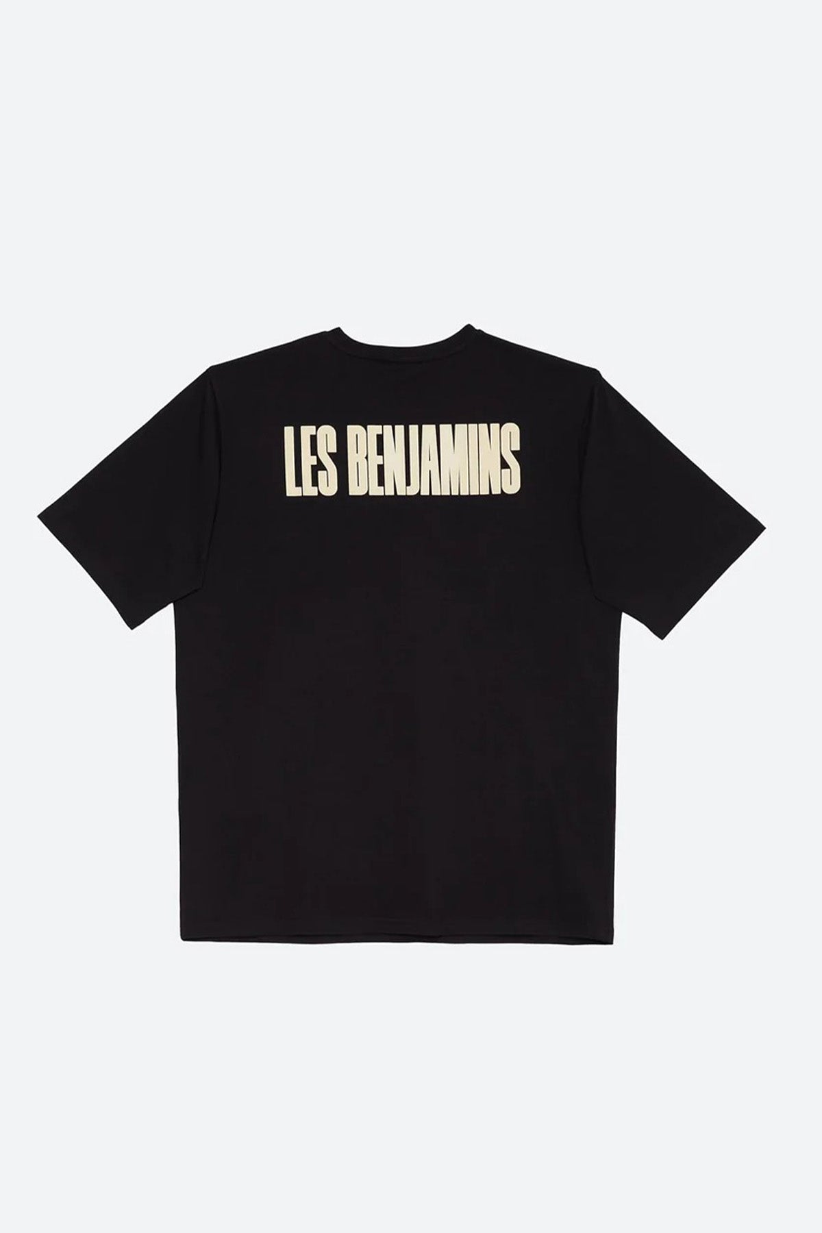 Les Benjamins Yuvarlak Yaka Logolu T-shirt-Libas Trendy Fashion Store