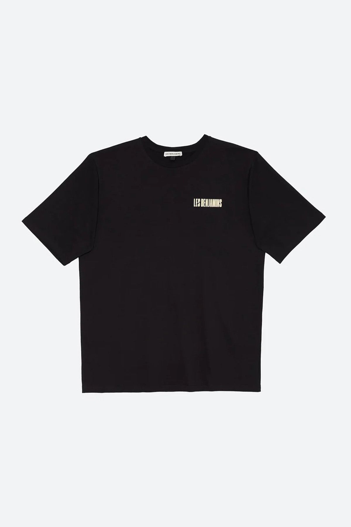 Les Benjamins Yuvarlak Yaka Logolu T-shirt-Libas Trendy Fashion Store