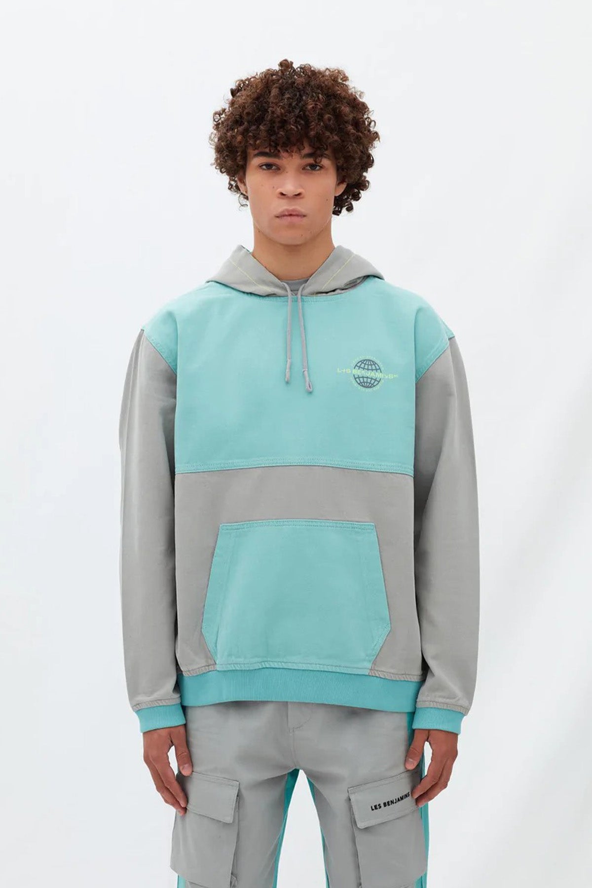 Les Benjamins Logolu Kapüşonlu Sweatshirt-Libas Trendy Fashion Store