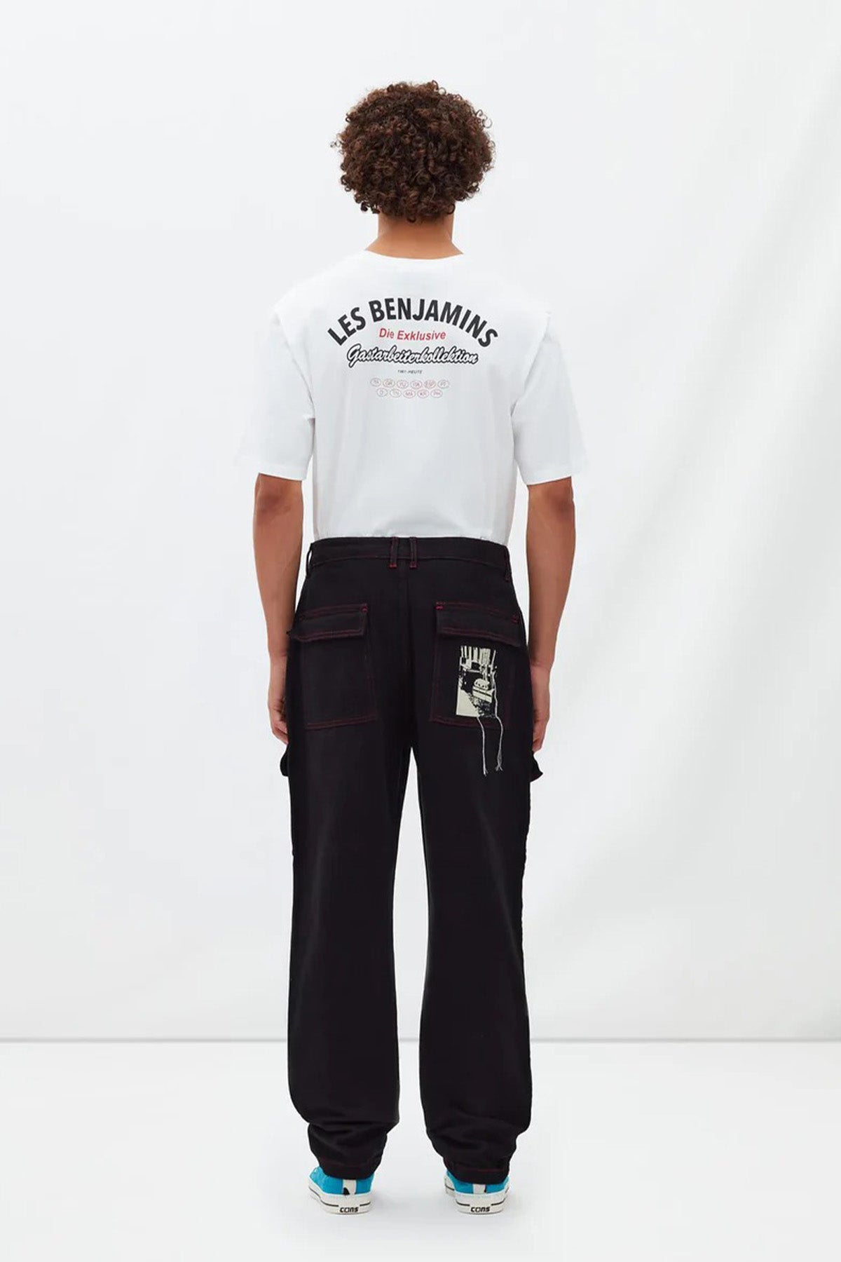 Les Benjamins Logolu Kargo Pantolon-Libas Trendy Fashion Store