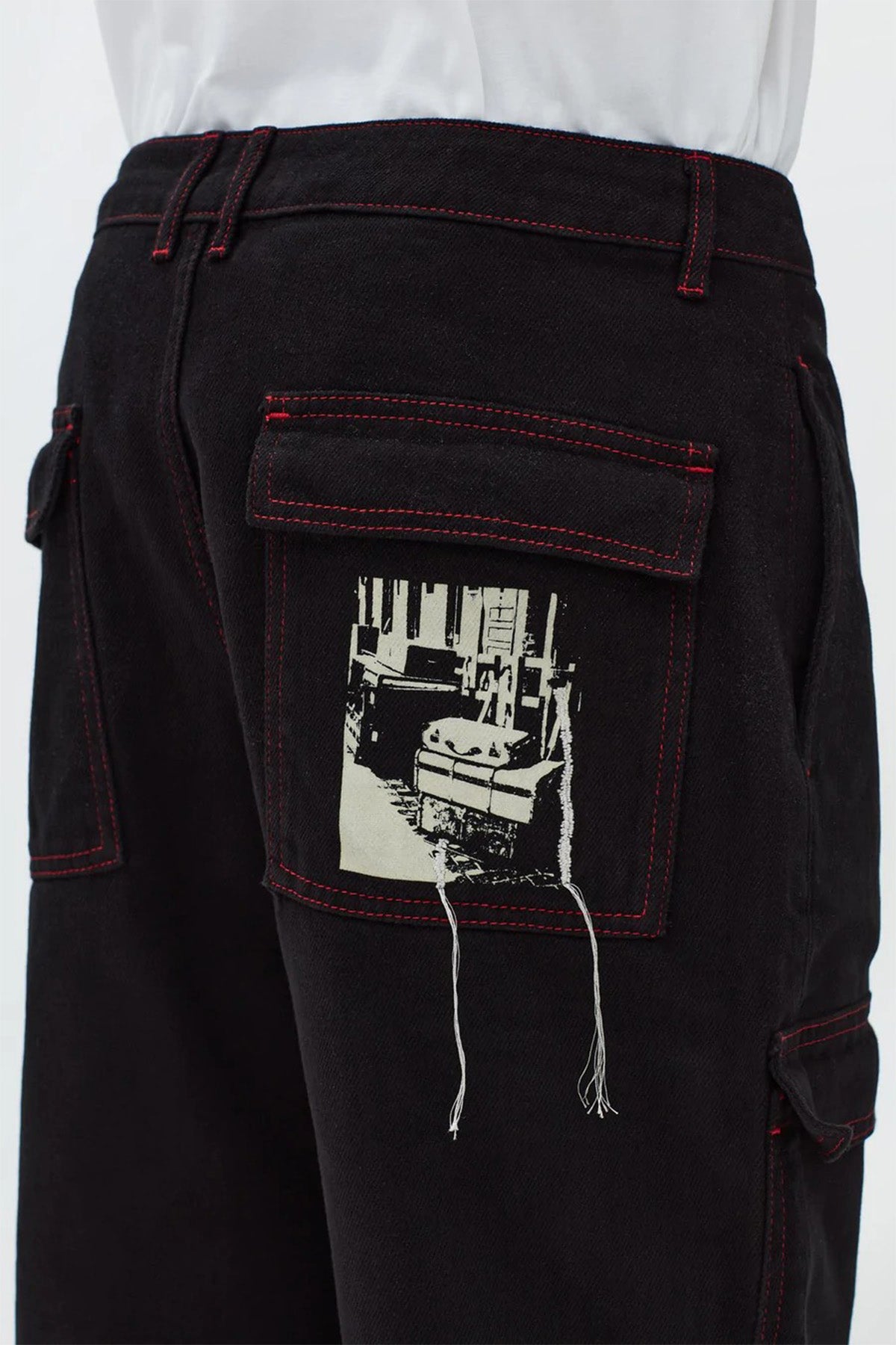 Les Benjamins Logolu Kargo Pantolon-Libas Trendy Fashion Store