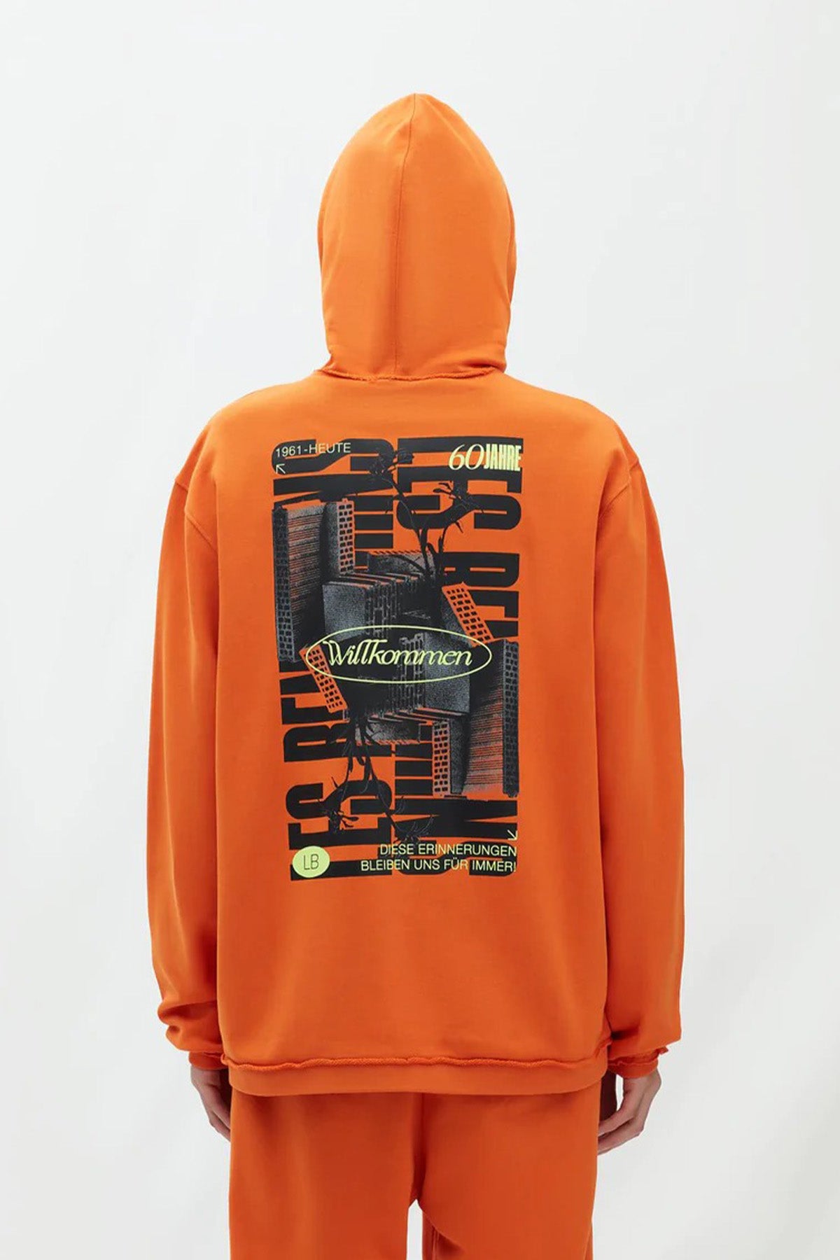 Les Benjamins Logolu Kapüşonlu Sweatshirt-Libas Trendy Fashion Store