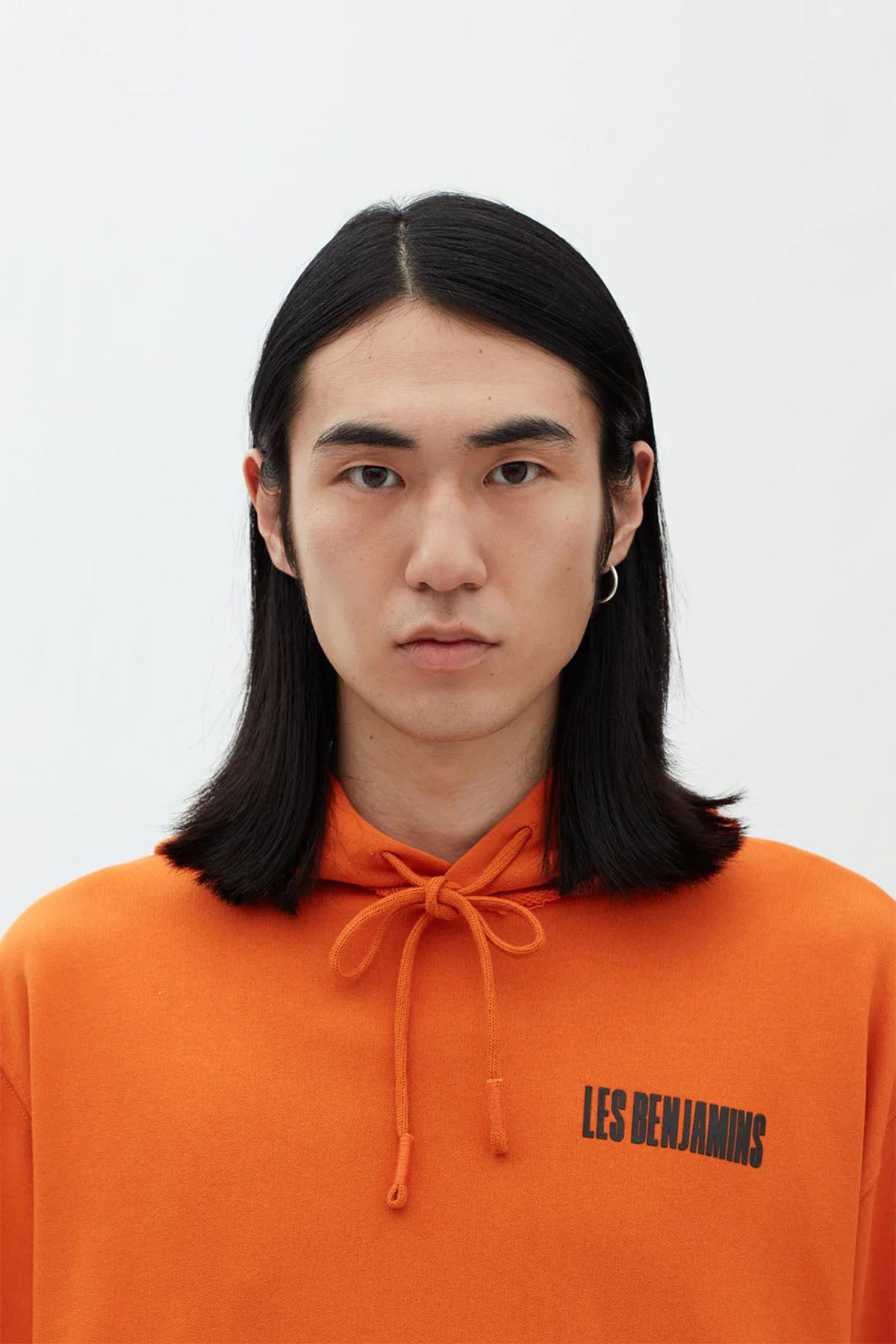 Les Benjamins Logolu Kapüşonlu Sweatshirt-Libas Trendy Fashion Store