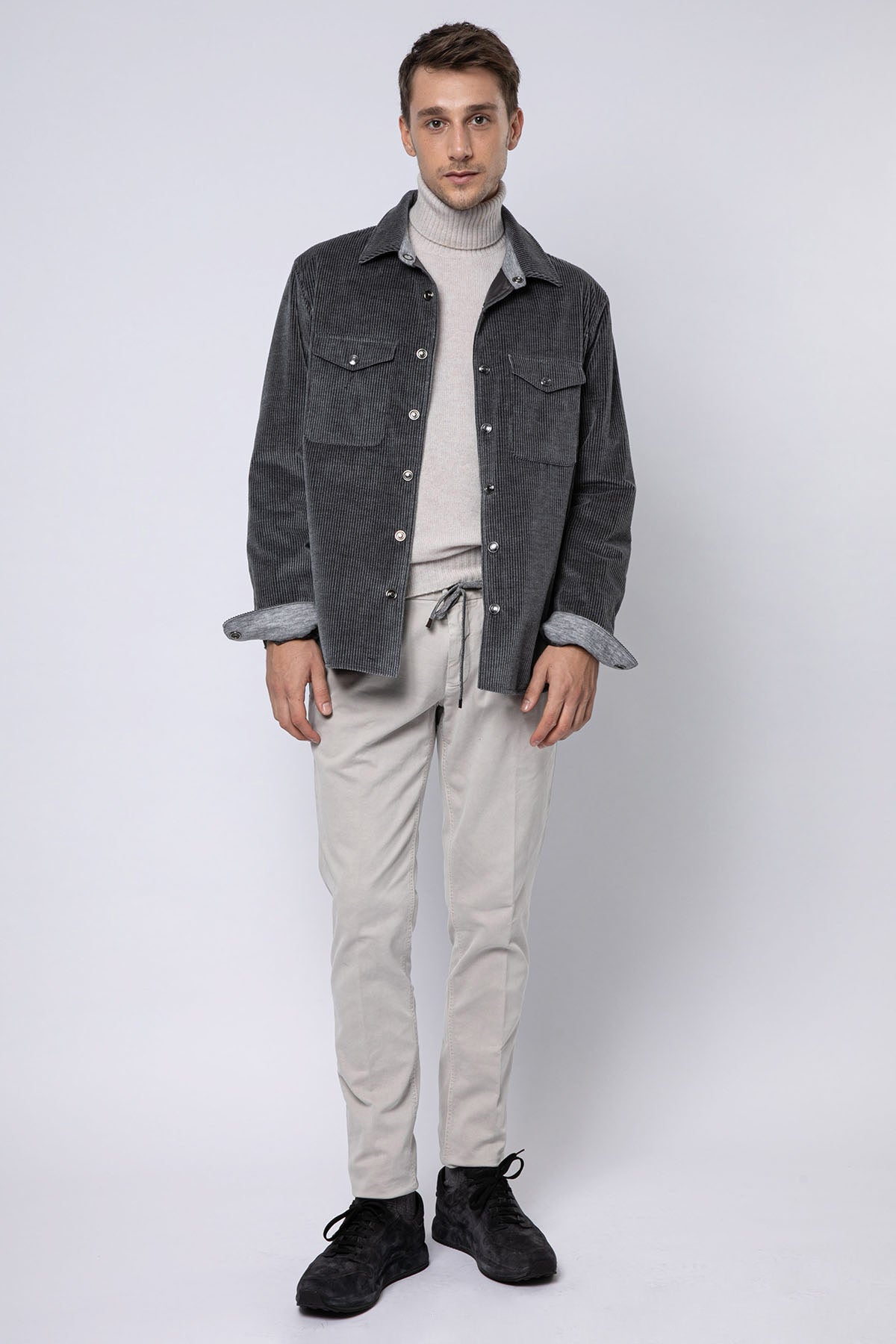 Fradi Balıkçı Yaka Yün Triko-Libas Trendy Fashion Store