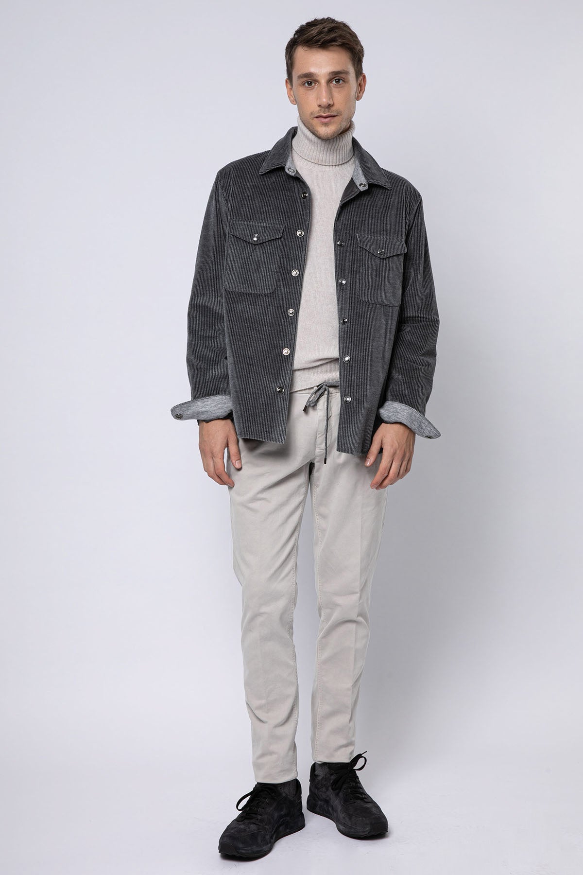 Fradi Smooth Fit Beli Lastikli Tek Pile Streç Pantolon-Libas Trendy Fashion Store