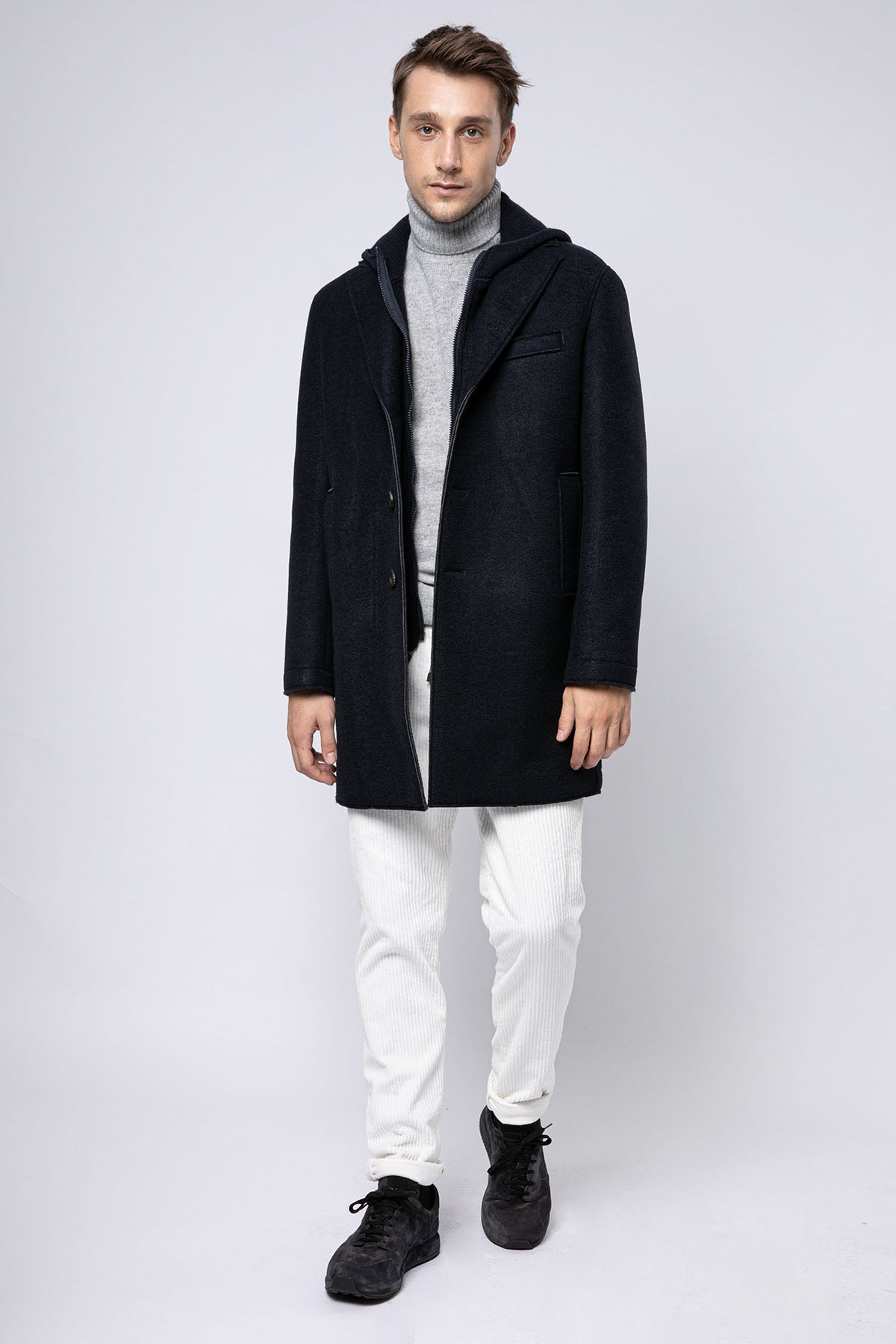 Fradi Smooth Fit Fitilli Kadife Beli Lastikli Tek Pile Streç Pantolon-Libas Trendy Fashion Store