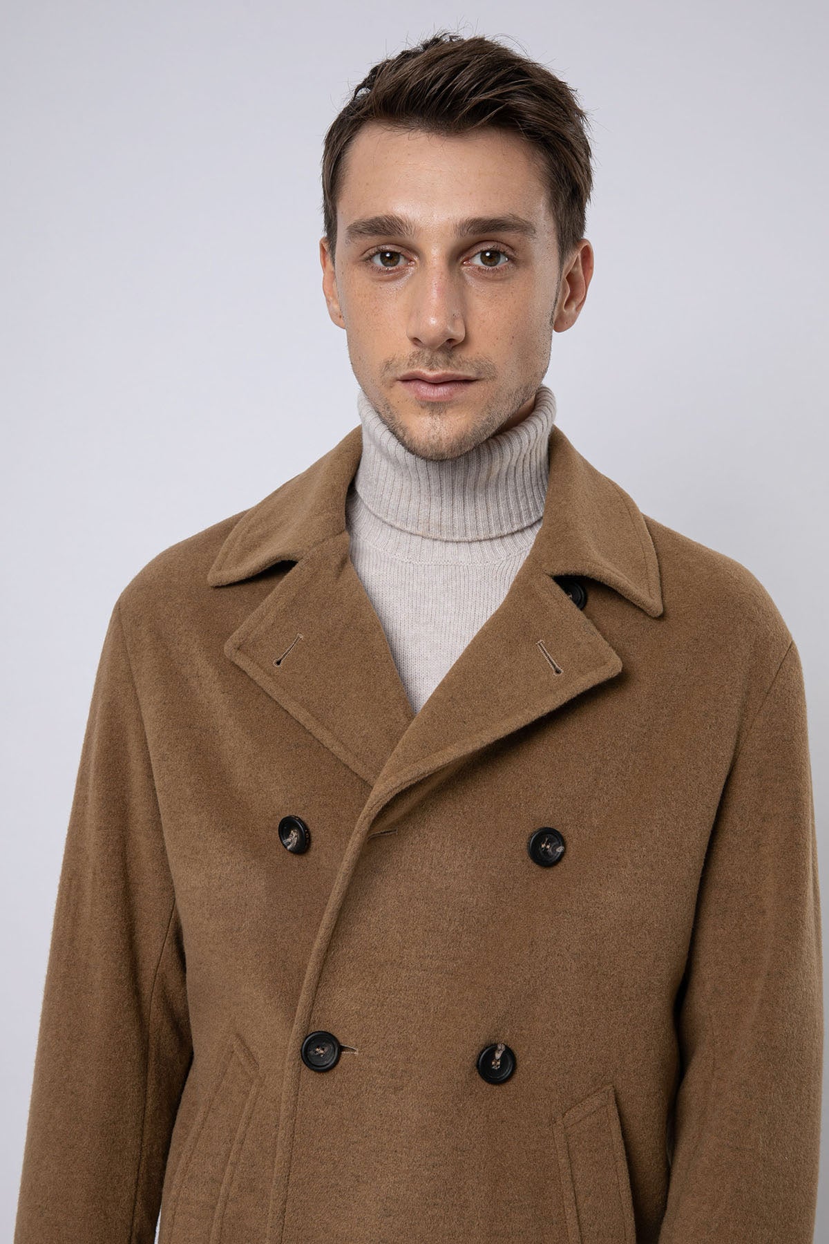 Fradi Shaw Kruvaze Palto-Libas Trendy Fashion Store