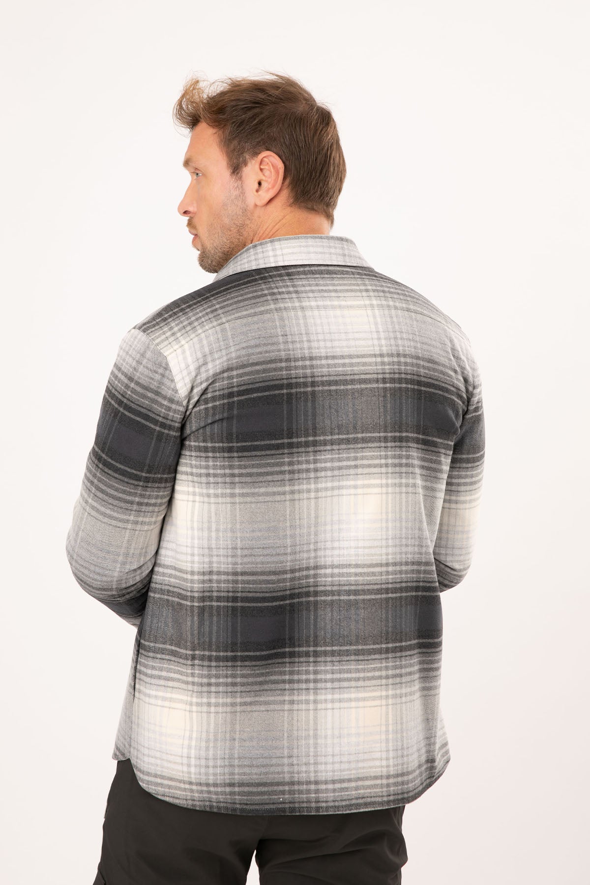 Fradi Hugh Çift Taraflı Ekose Desenli Gömlek Ceket-Libas Trendy Fashion Store