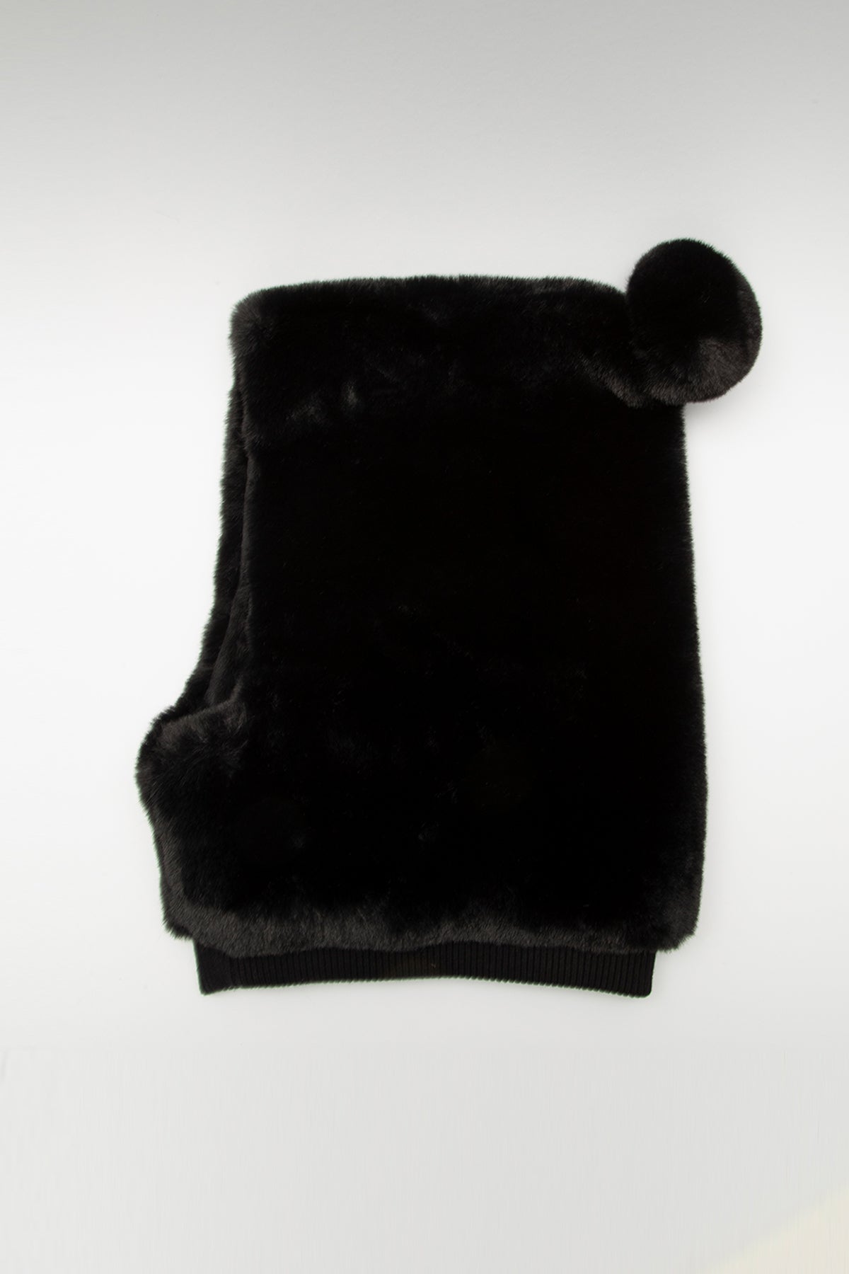 Rene Derhy Ponponlu Peluş Boyunluklu Bere-Libas Trendy Fashion Store