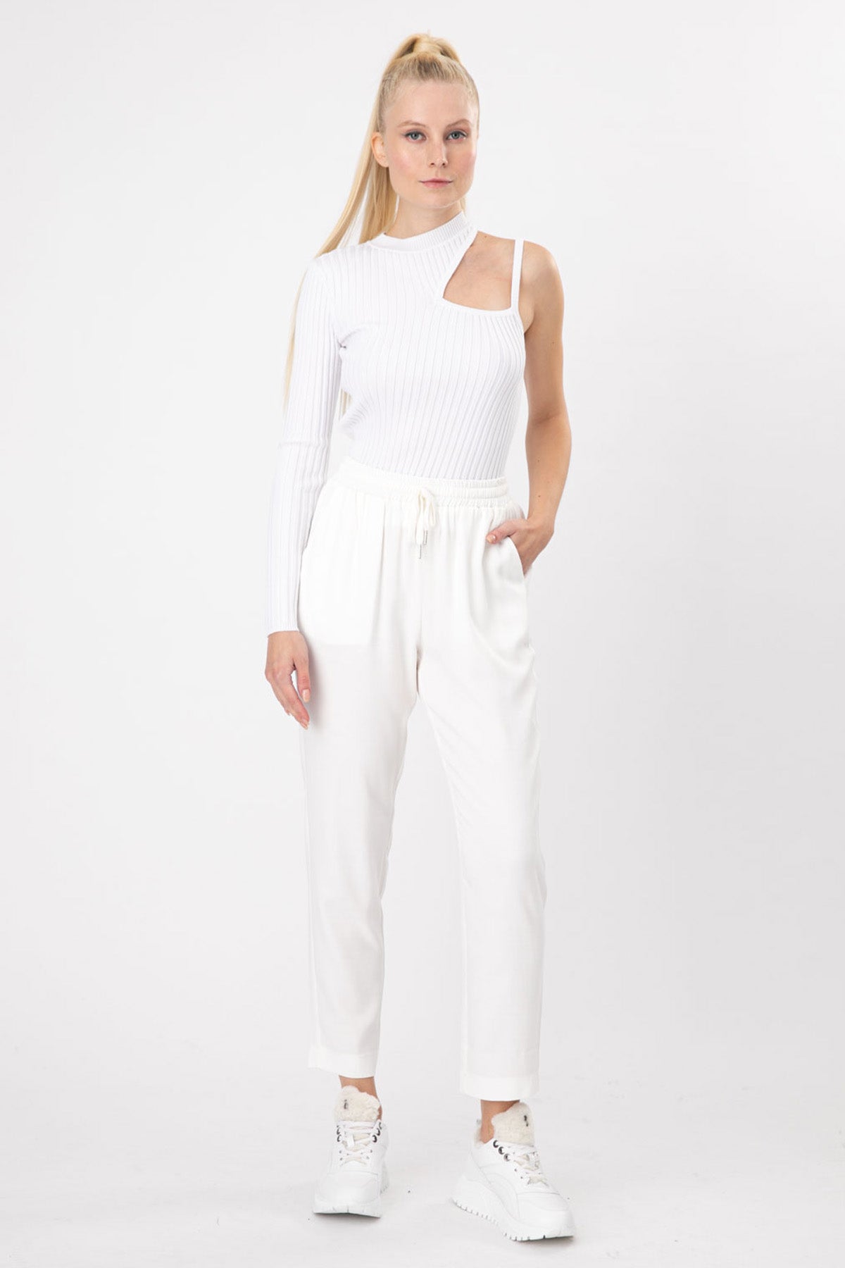 Lynne Tek Omuz Triko-Libas Trendy Fashion Store