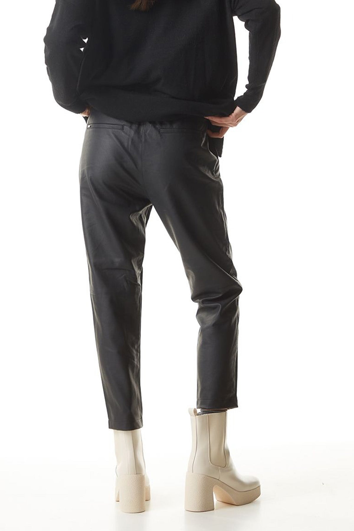 Bsb Çift Pile Deri Pantolon-Libas Trendy Fashion Store