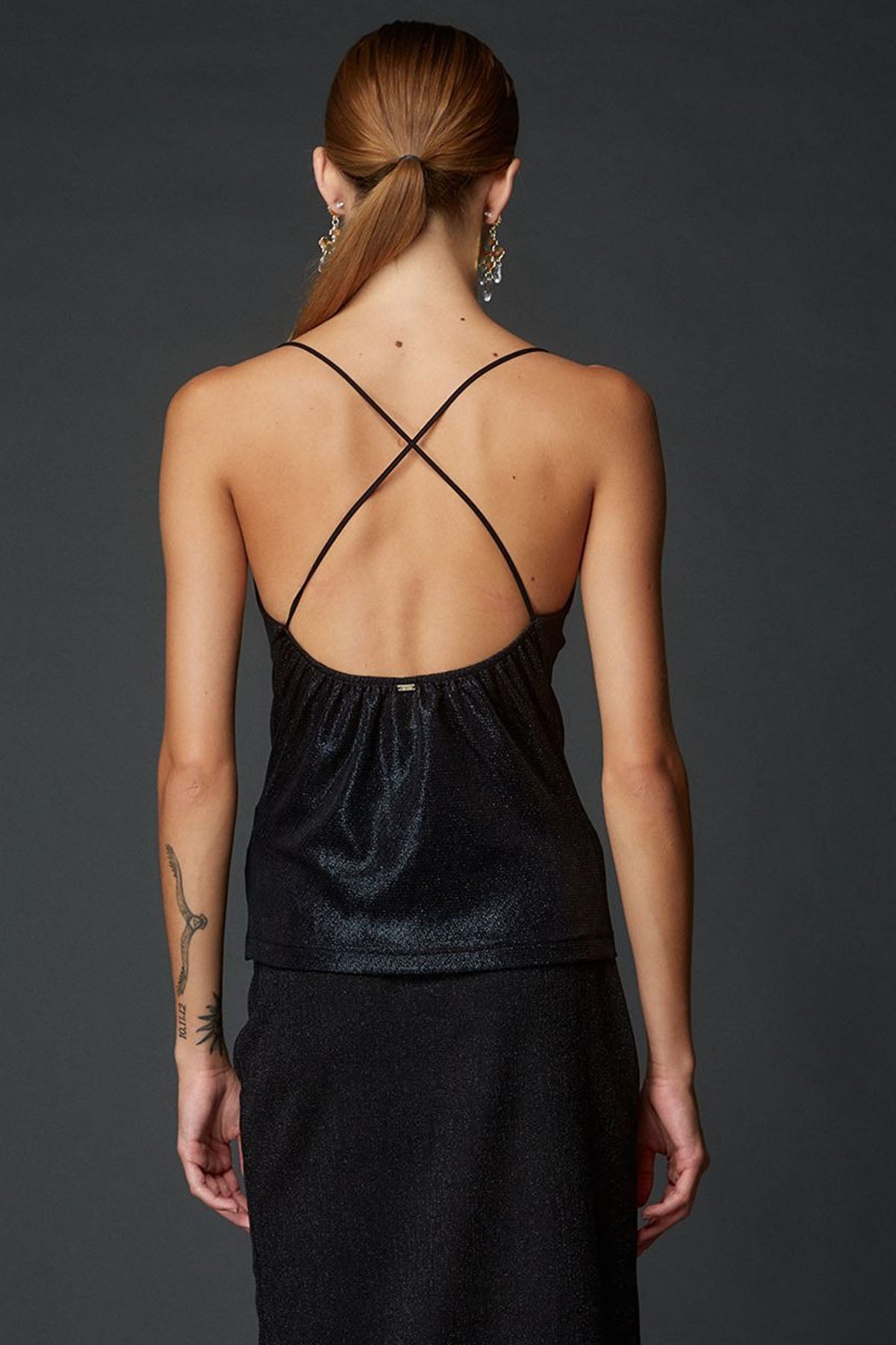 Bsb Çapraz İp Askılı Bluz-Libas Trendy Fashion Store